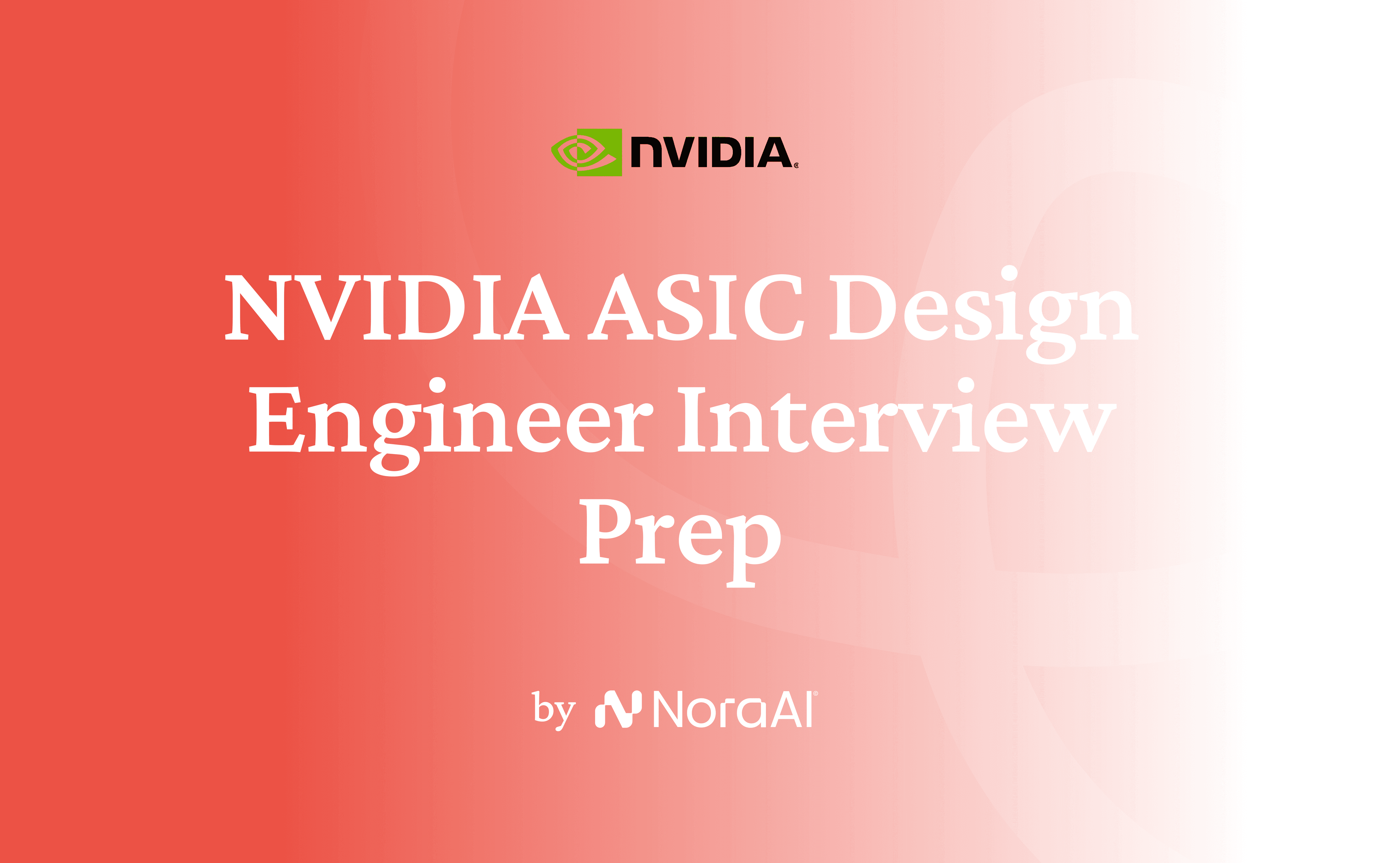 NVIDIA ASIC Design Engineer Interview Logo
