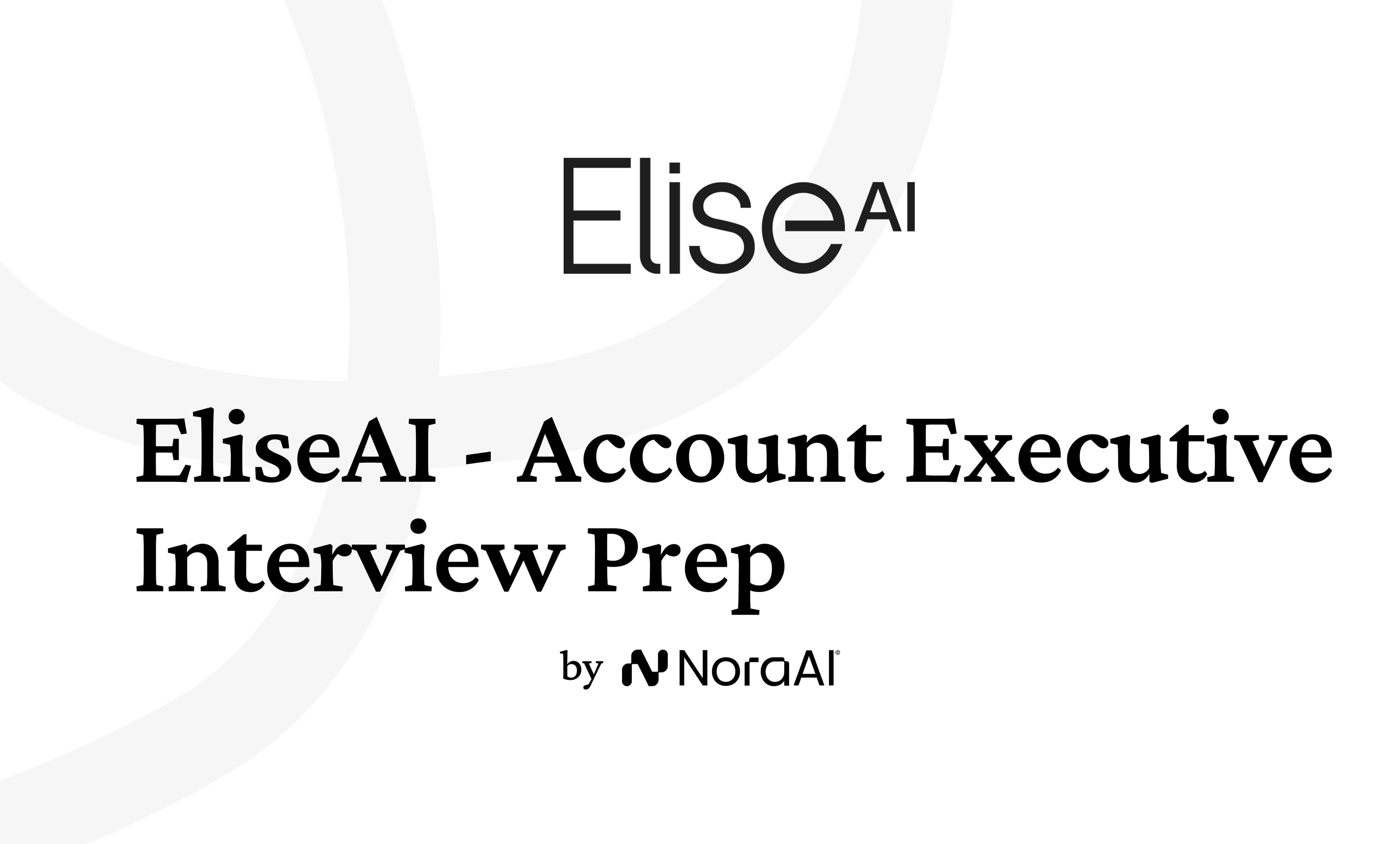 EliseAI Account Executive Interview: Process + Questions