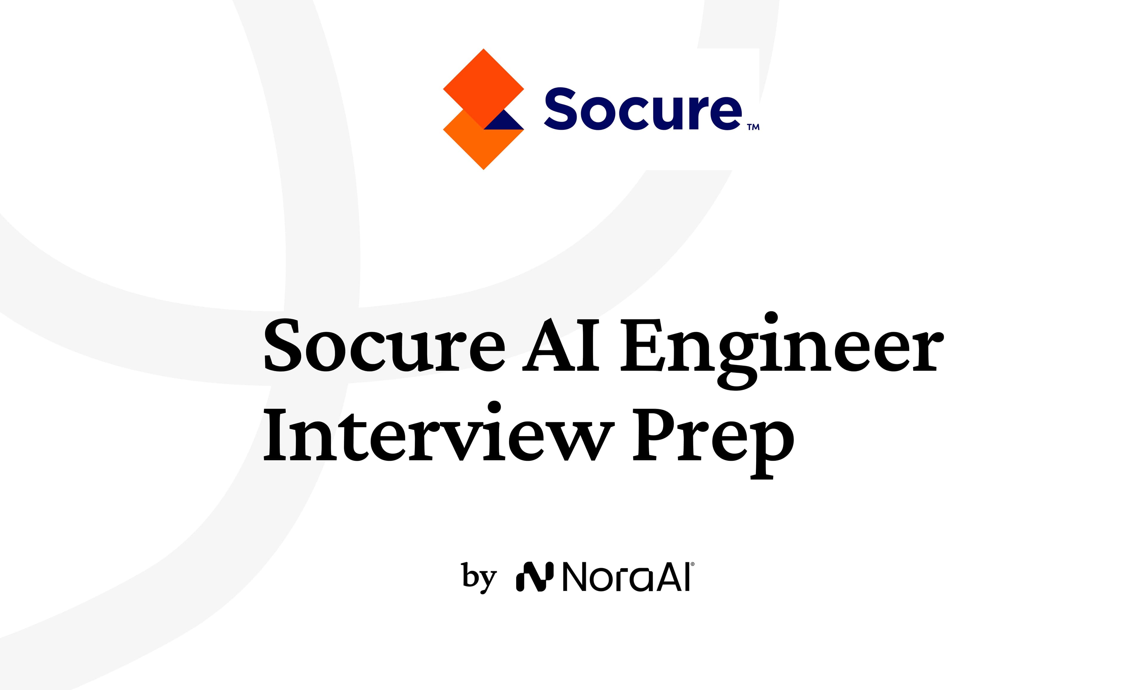 Socure AI Engineer Interview: Process + Questions