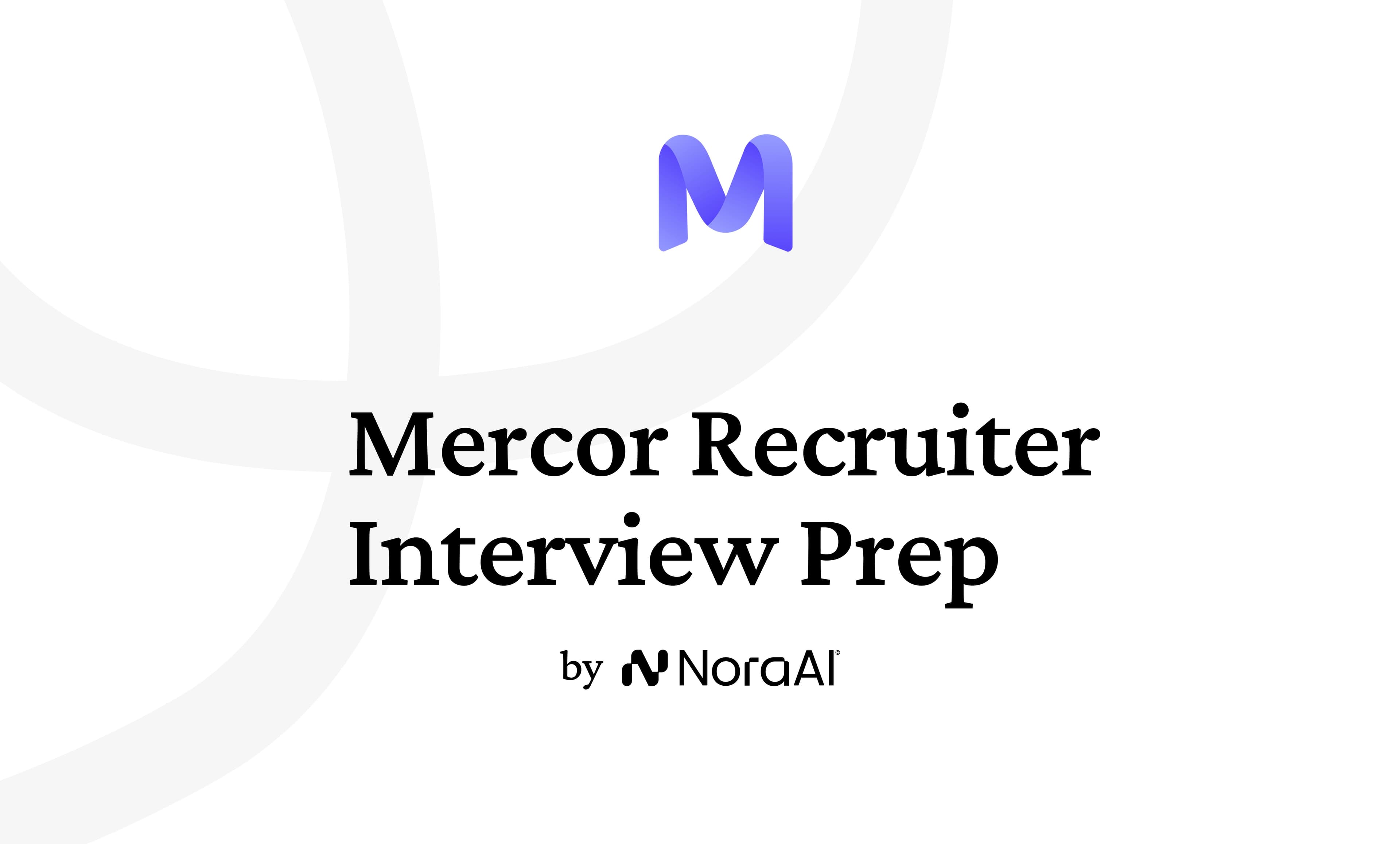 Mercor Recruiter Interview: Process + Questions