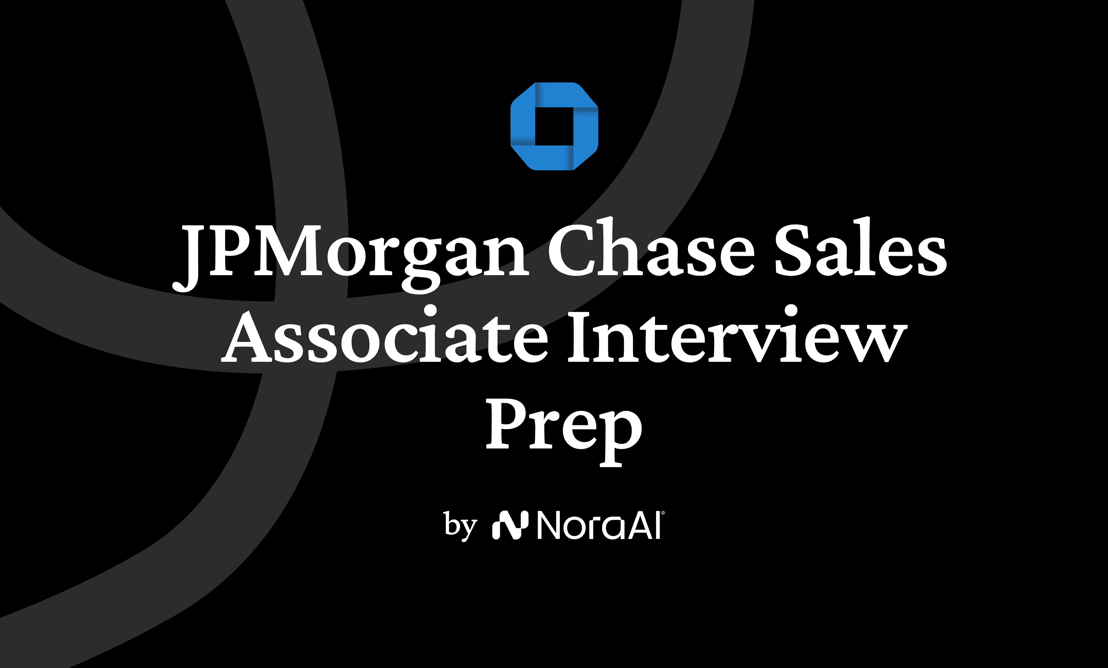JPMorgan Chase Sales Associate Interview Logo