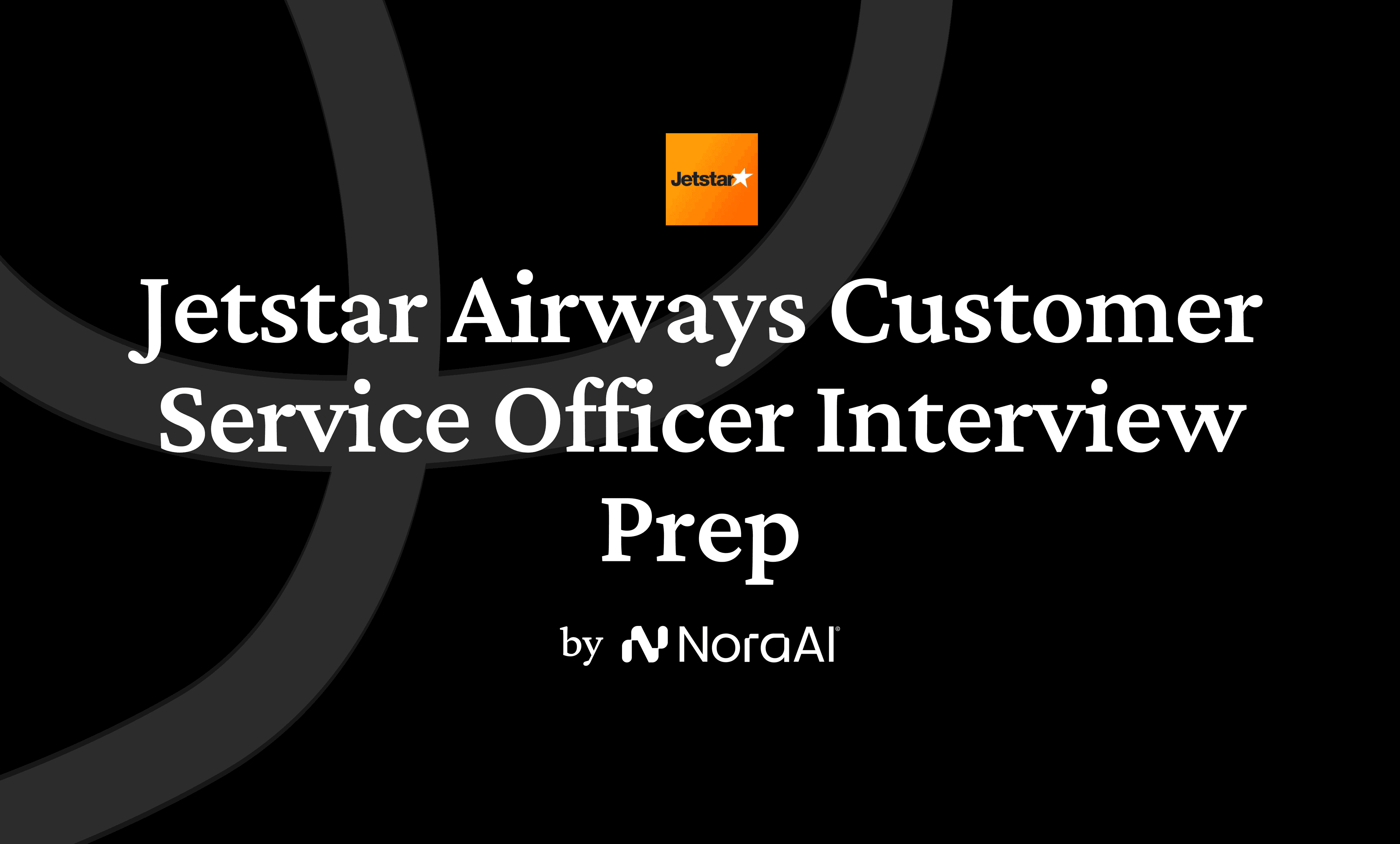 Jetstar Airways Customer Service Officer Interview logo