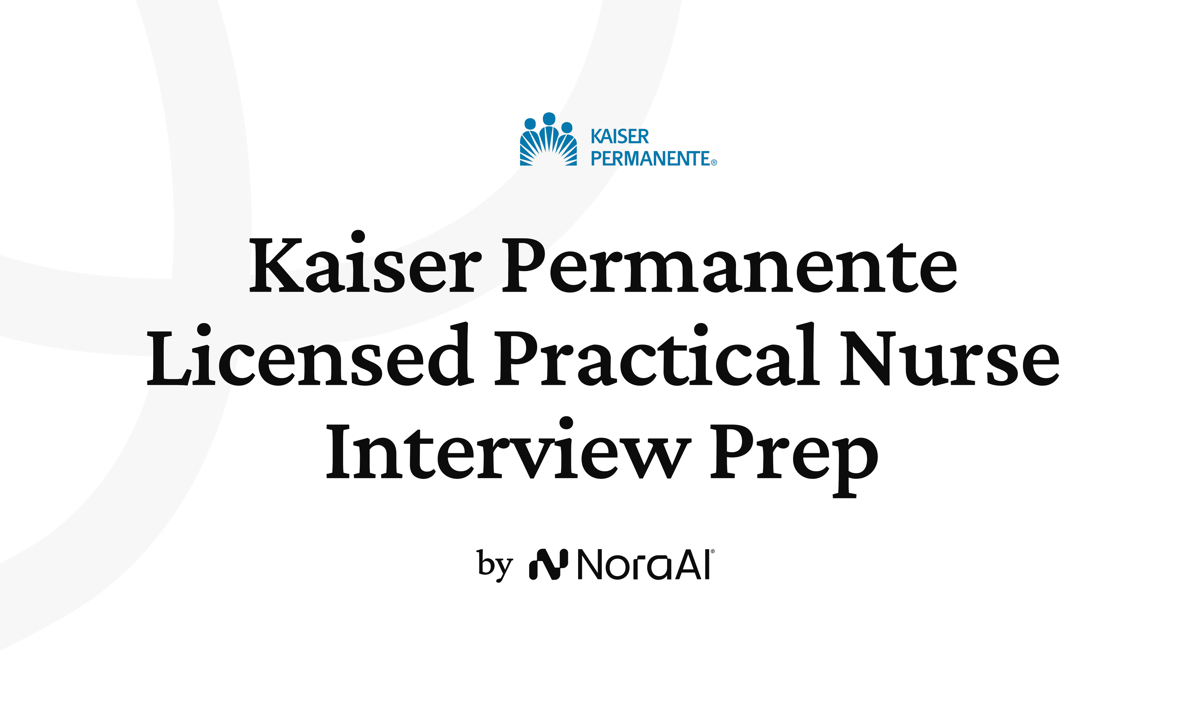 Kaiser Permanente Licensed Practical Nurse Interview logo