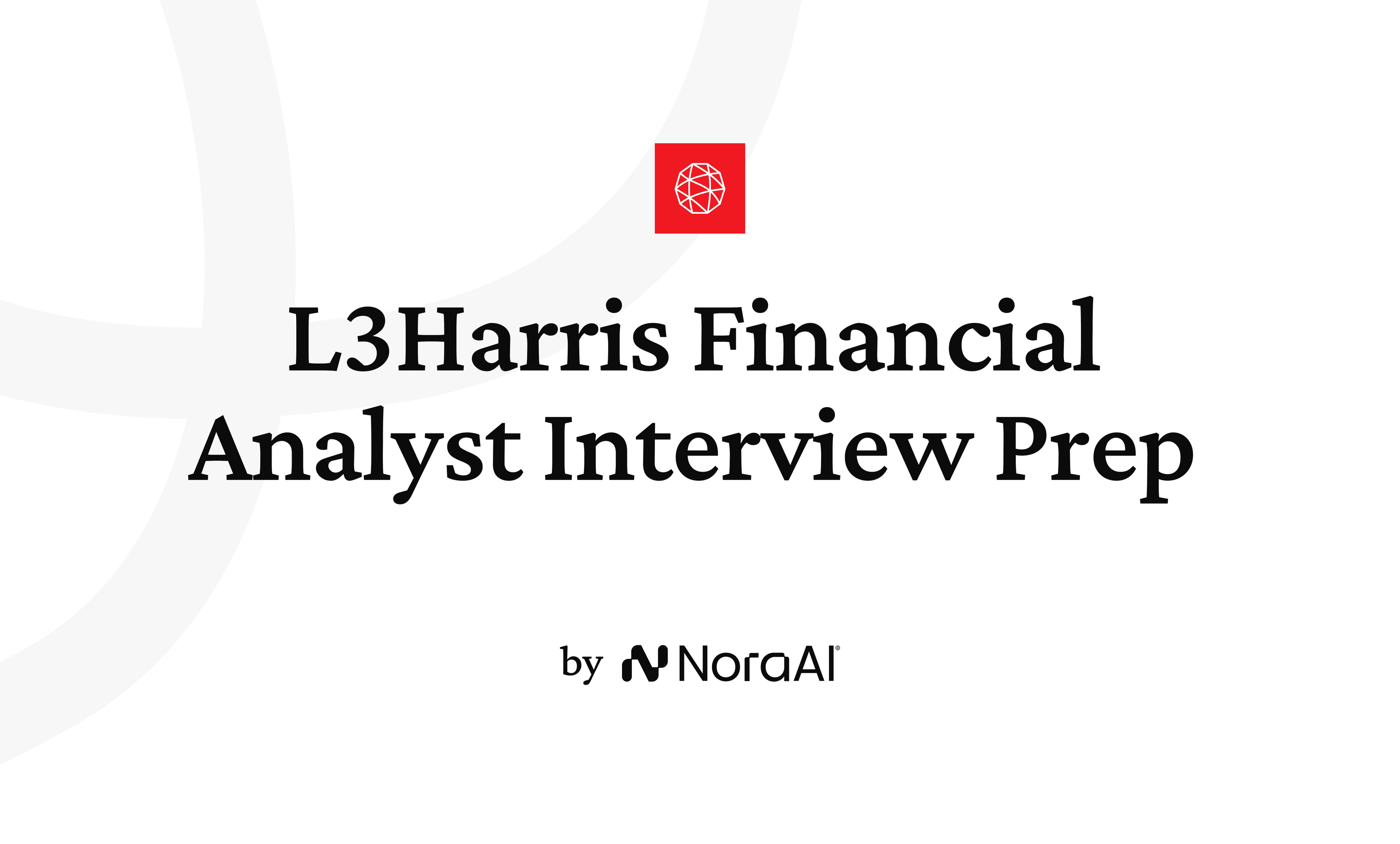 L3Harris Financial Analyst Interview logo