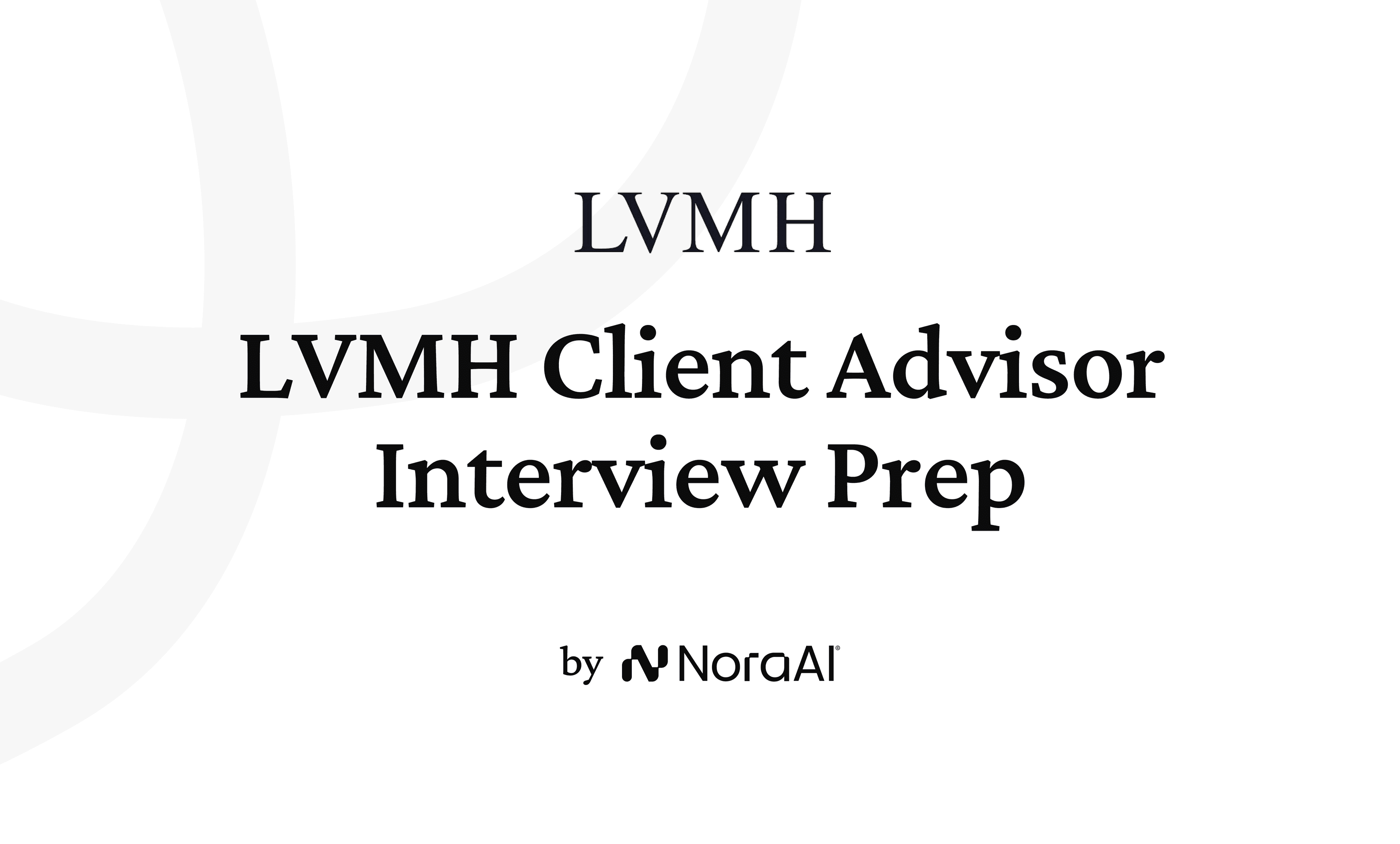 LVMH Client Advisor Interview Prep logo