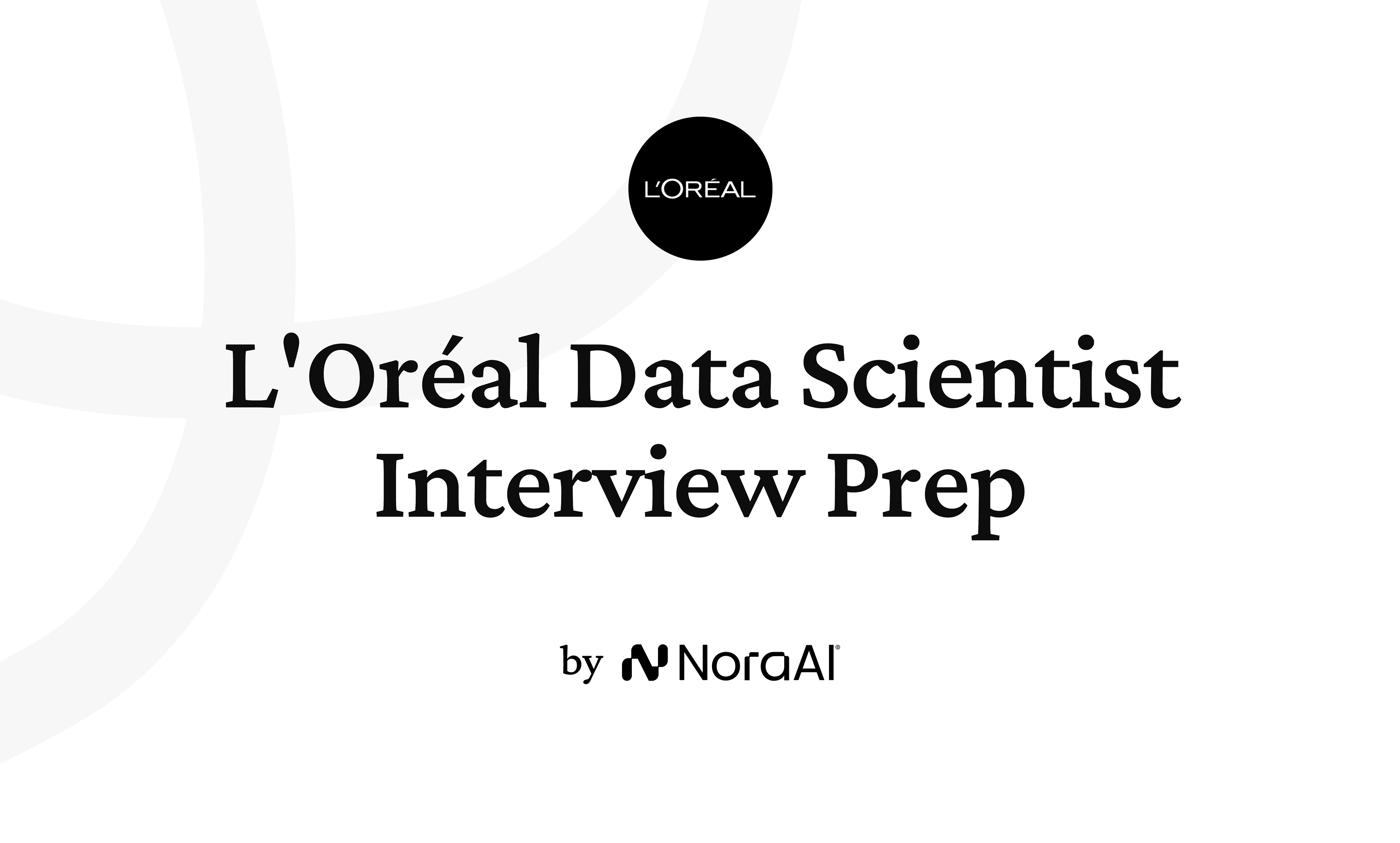 L'Oréal Data Scientist Interview Prep logo