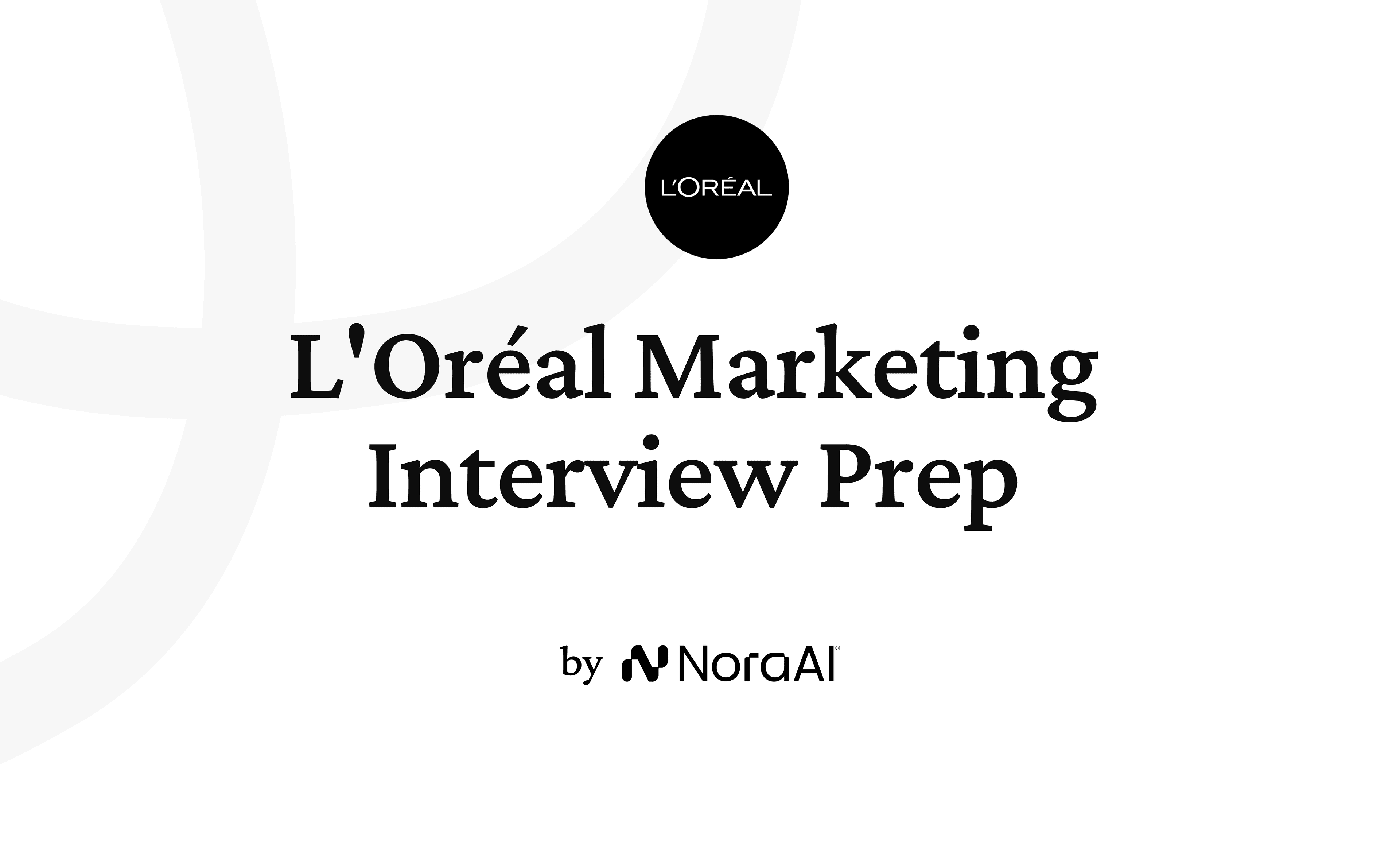 L'Oréal Marketing Interview Prep logo