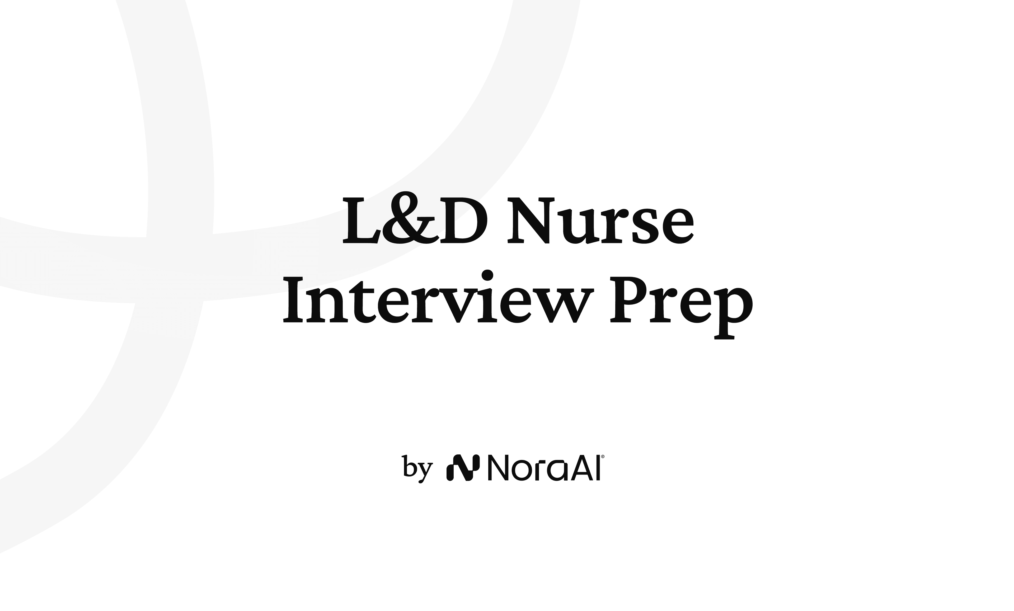L&D Nurse Interview Prep logo