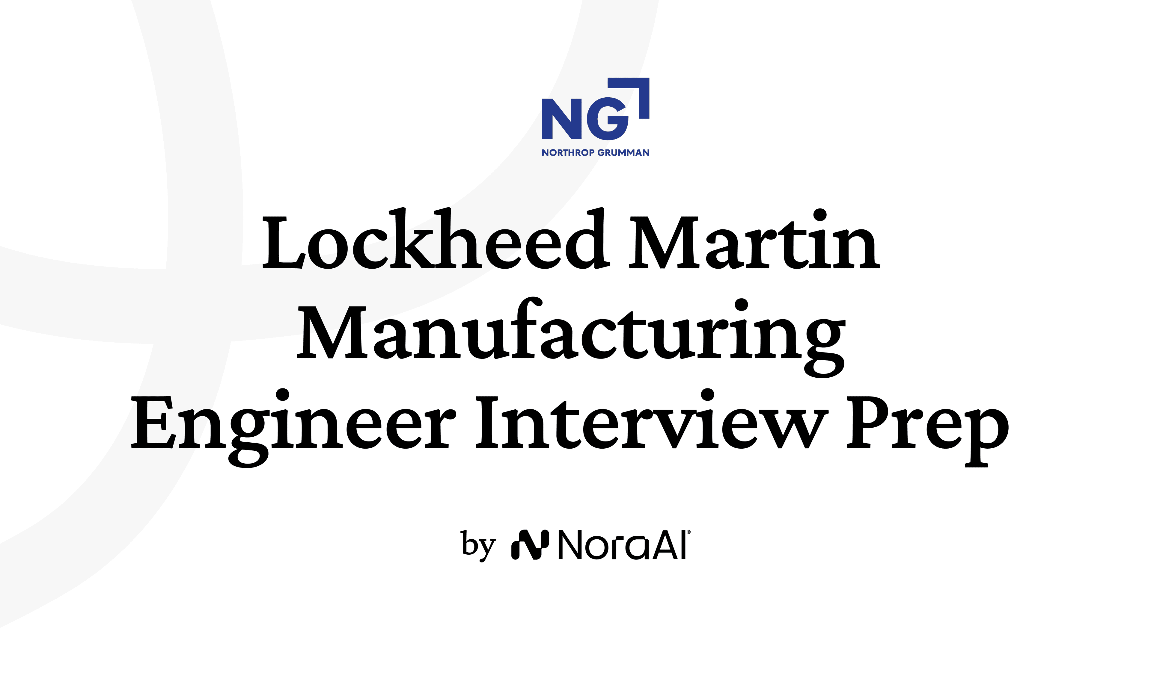 Lockheed Martin Manufacturing Engineer Interview Logo
