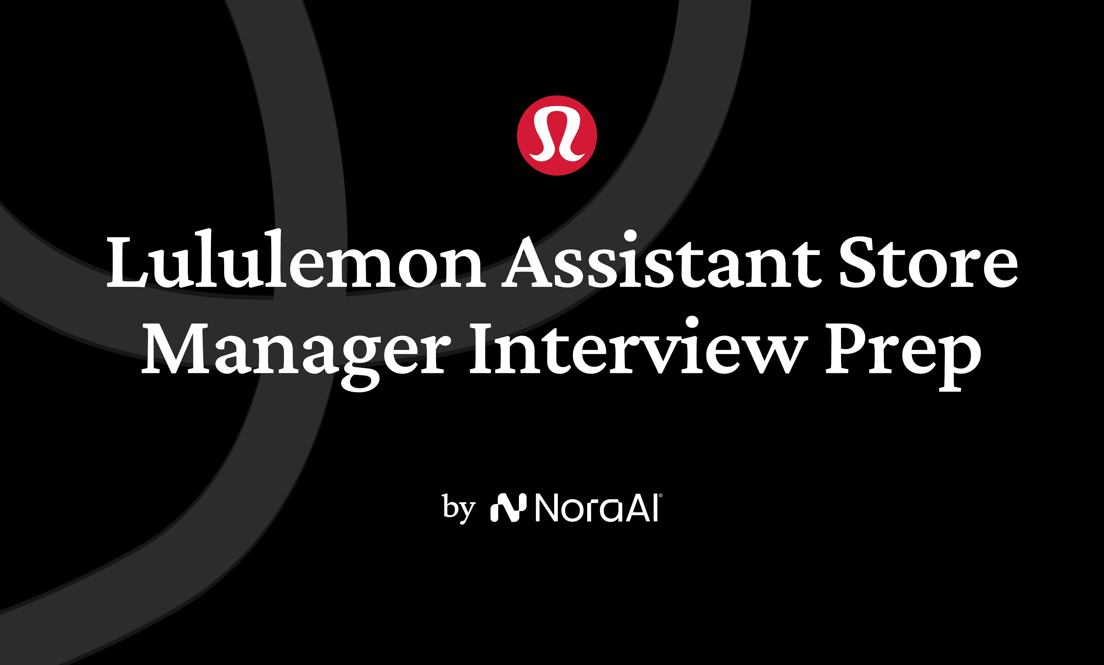 Lululemon Assistant Store Manager Interview logo