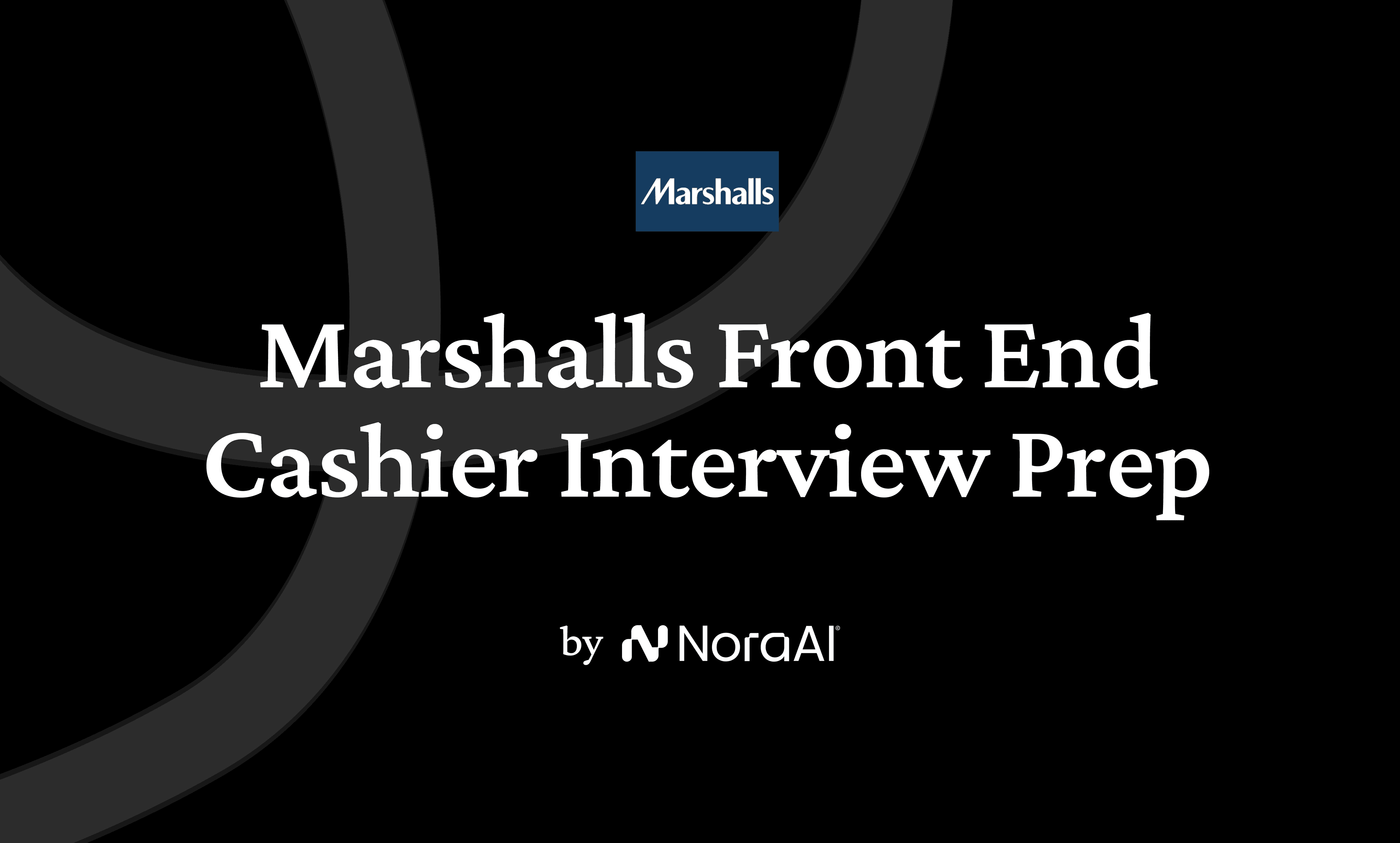 Marshalls Front End Cashier Interview logo