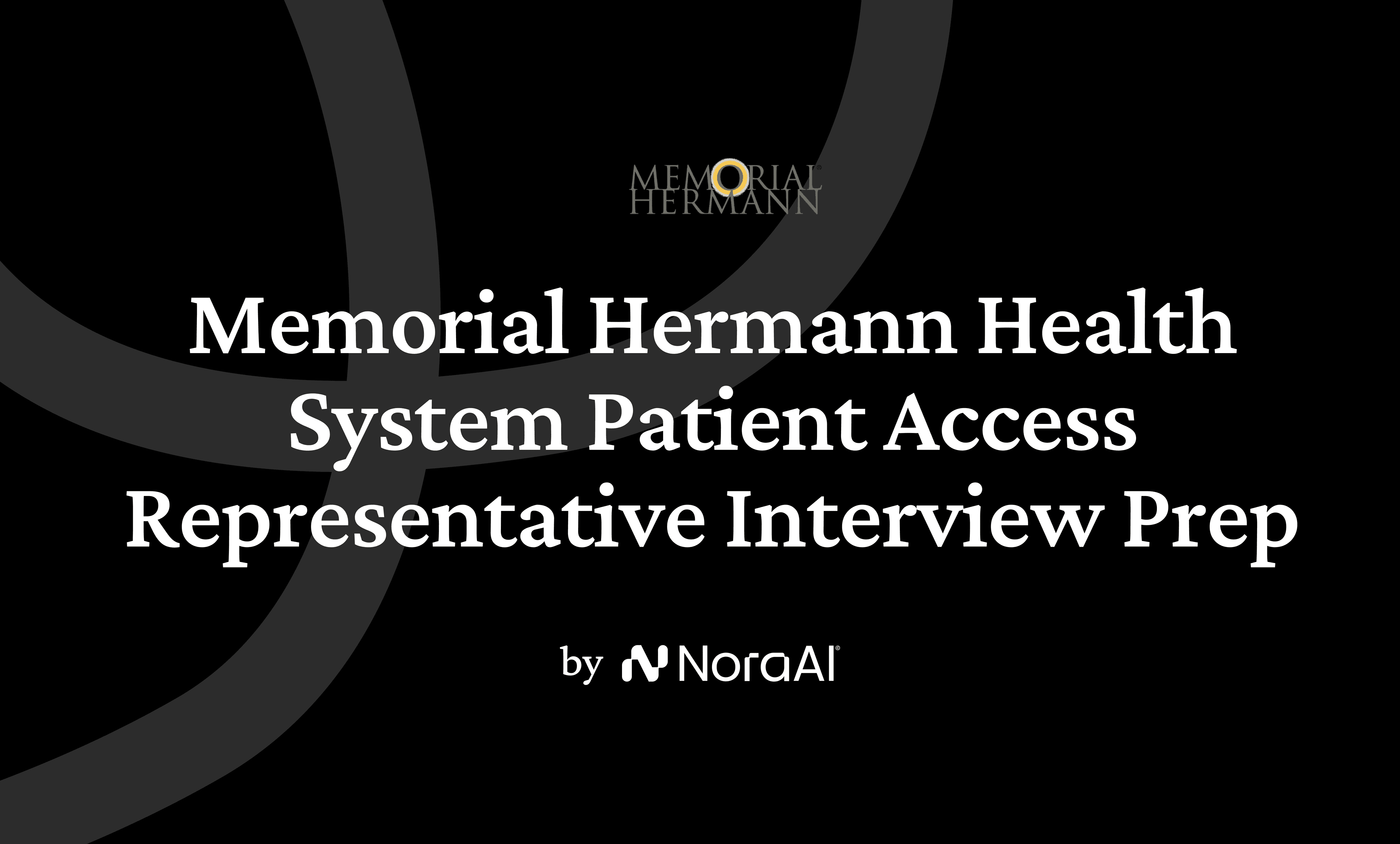 Memorial Hermann Health System Patient Access Representative Interview logo