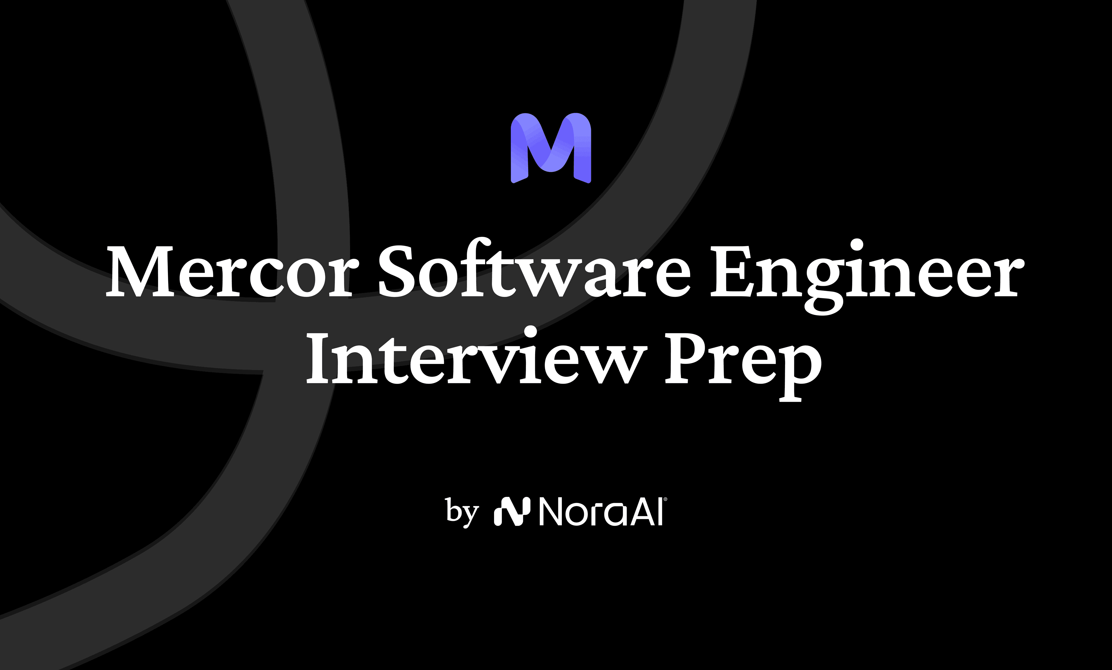 Mercor Software Engineer Interview logo