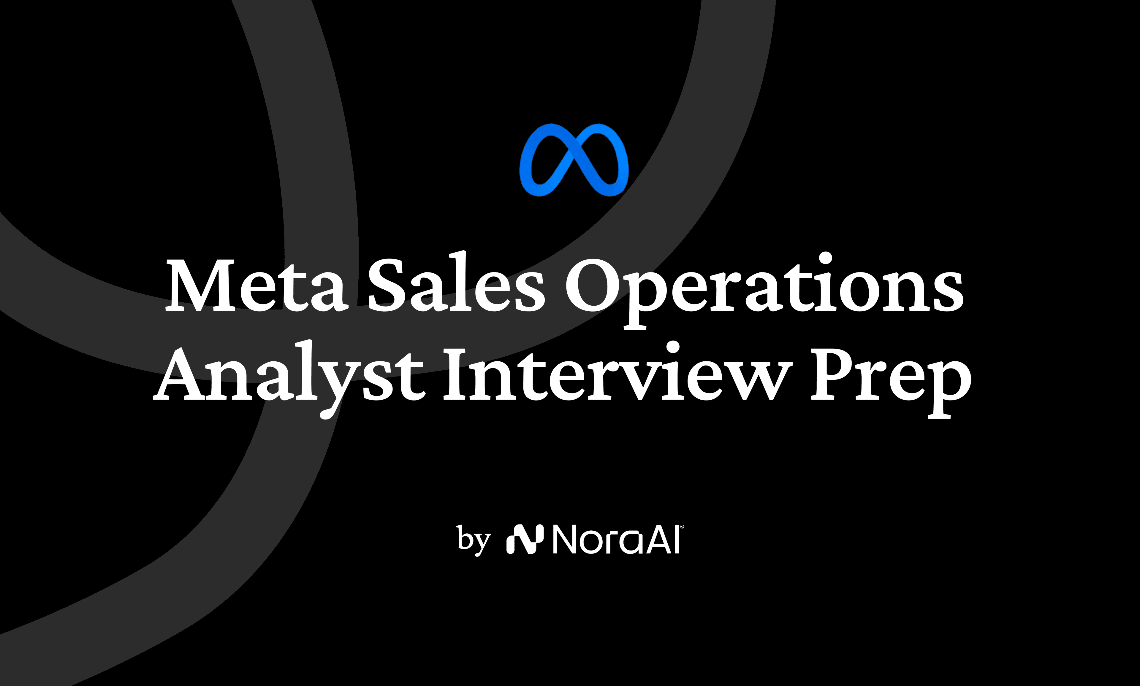 Meta Sales Operations Analyst Interview logo