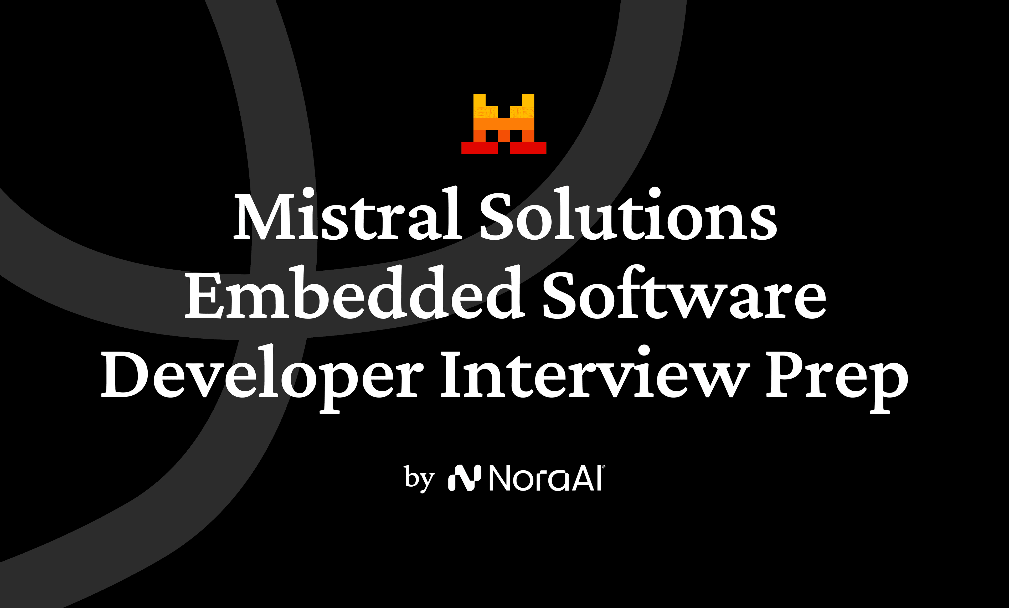 Mistral Solutions Embedded Software Developer logo