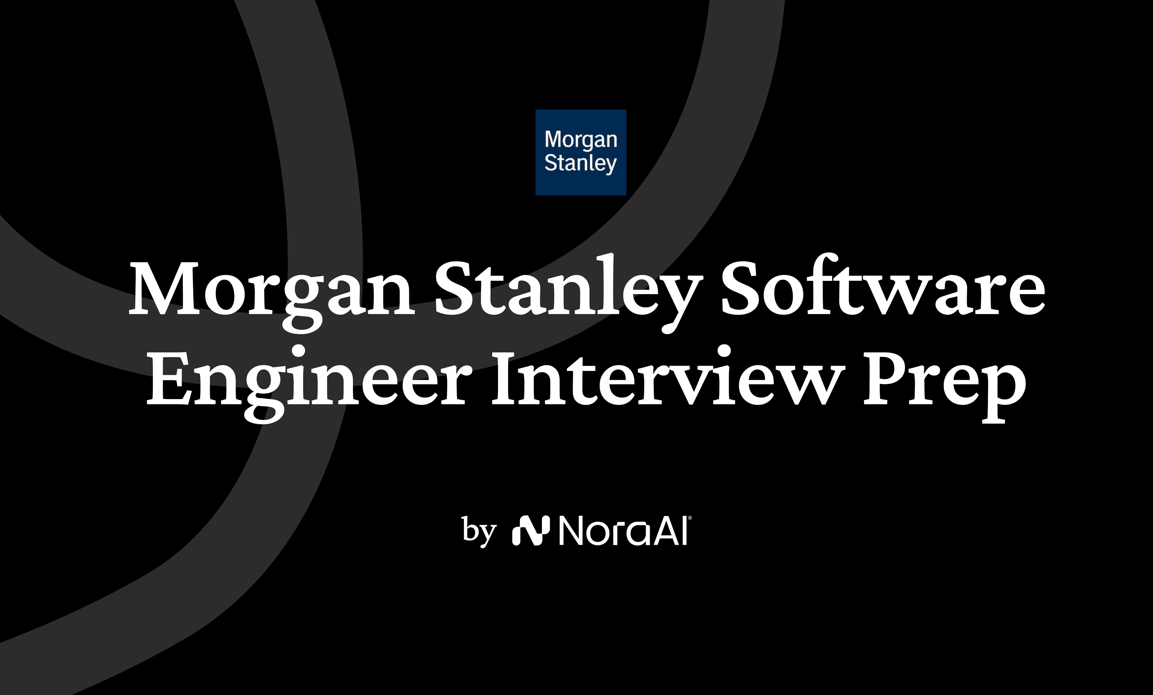 Morgan Stanley Software Engineer Interview logo