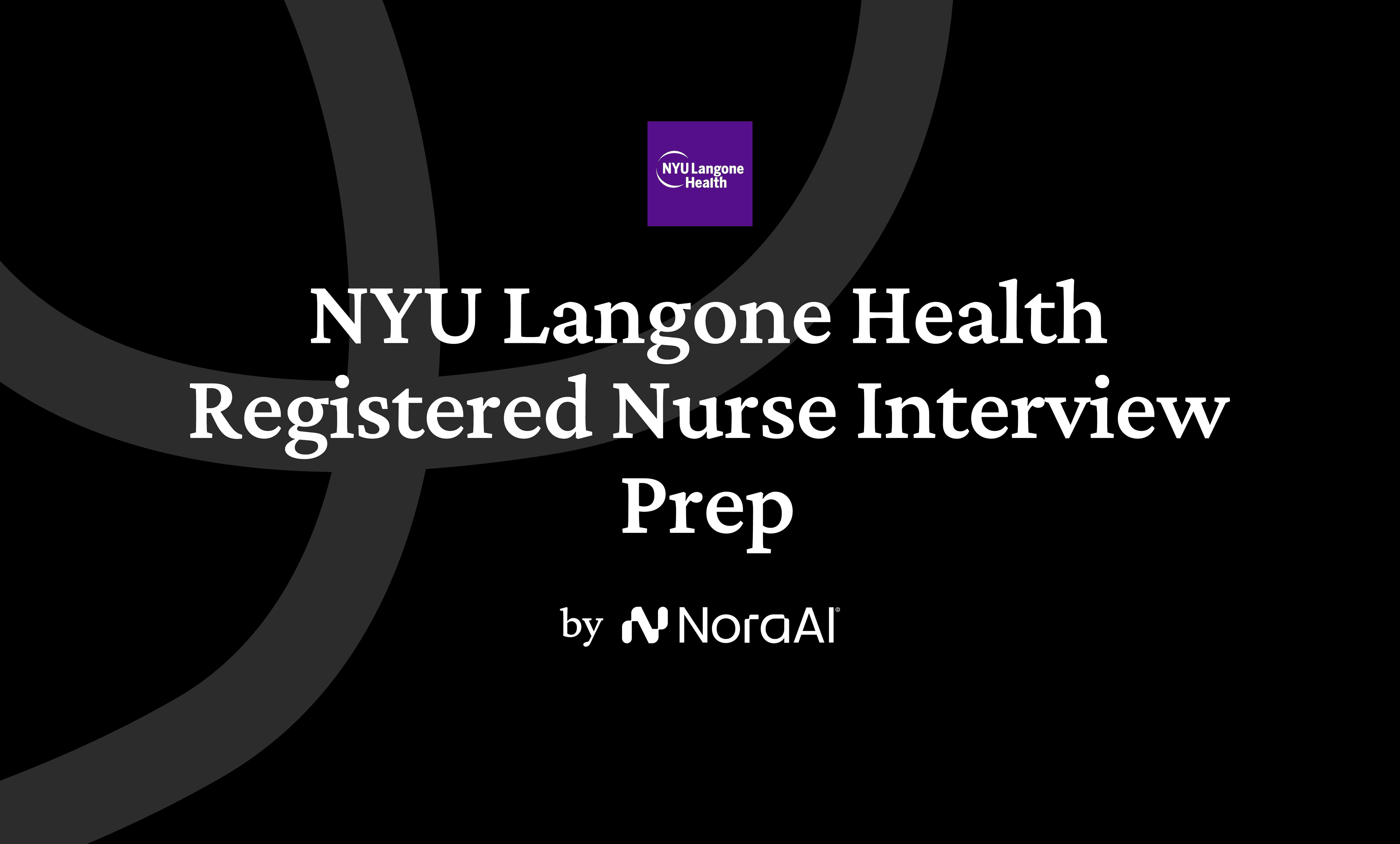 NYU Langone Health Registered Nurse Interview logo