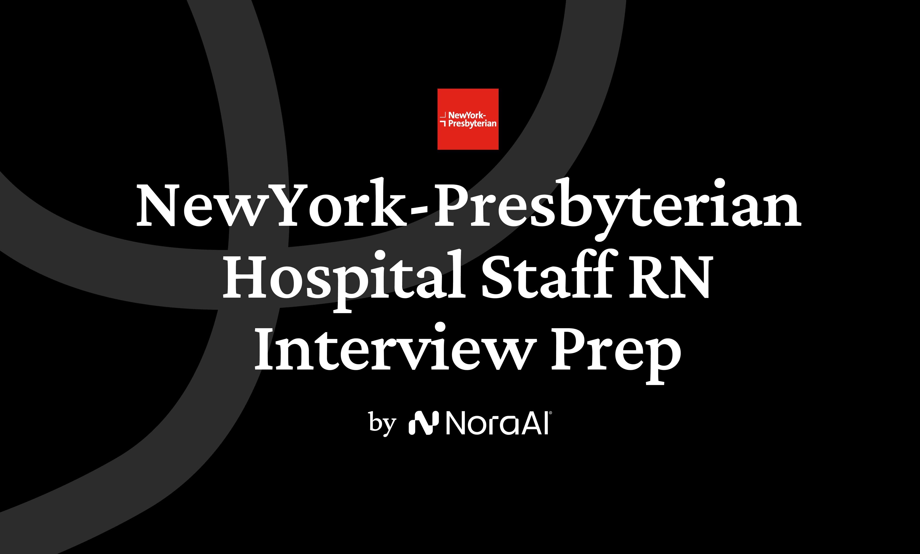 NewYork-Presbyterian Hospital Staff RN Interview logo