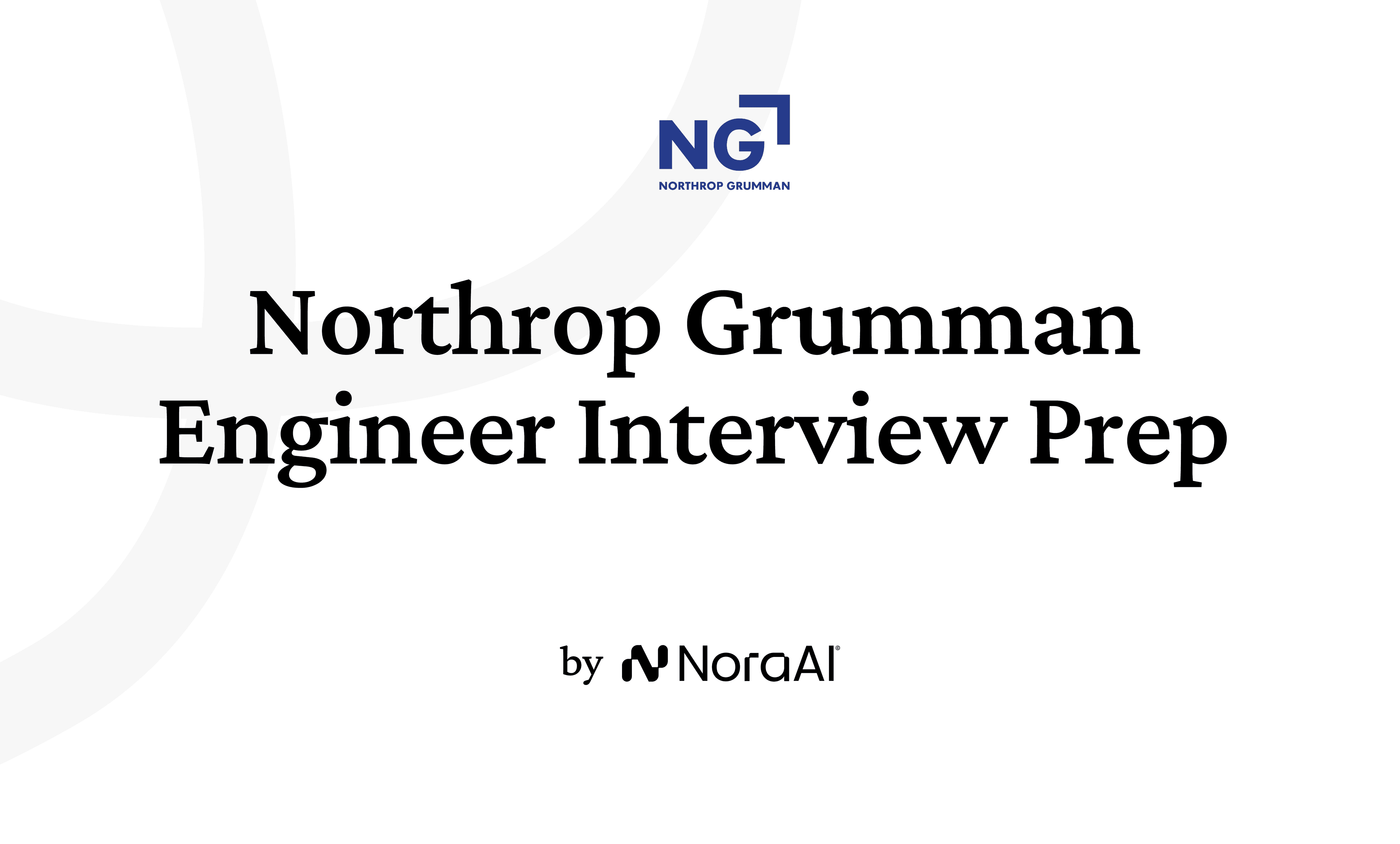Northrop Grumman Engineer Interview Logo