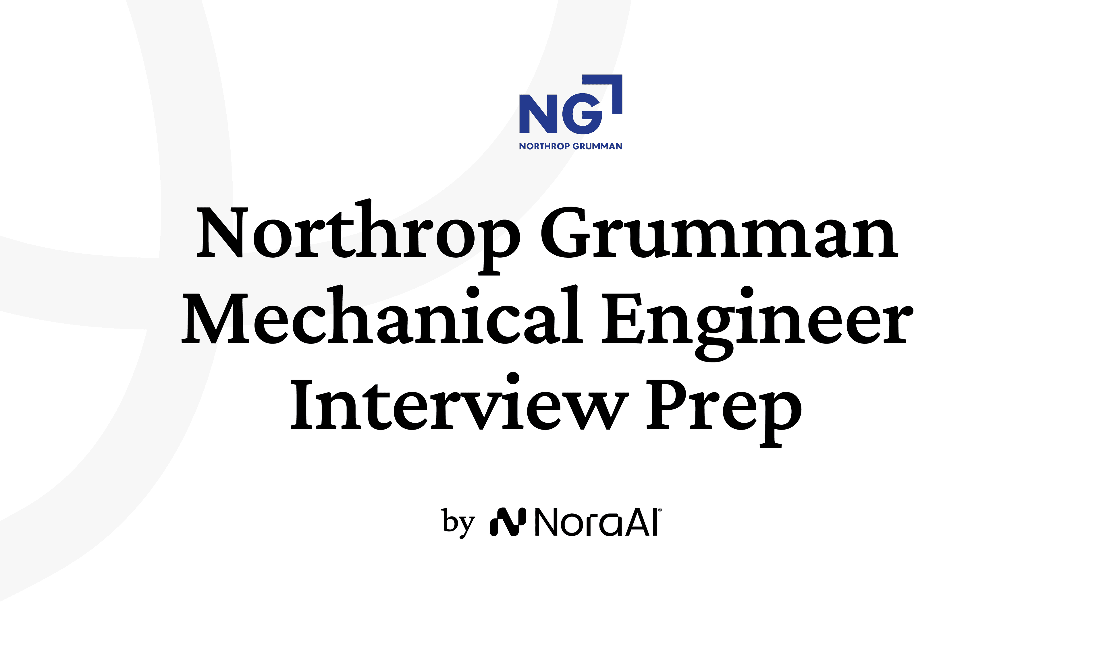 Northrop Grumman Mechanical Engineer Interview logo