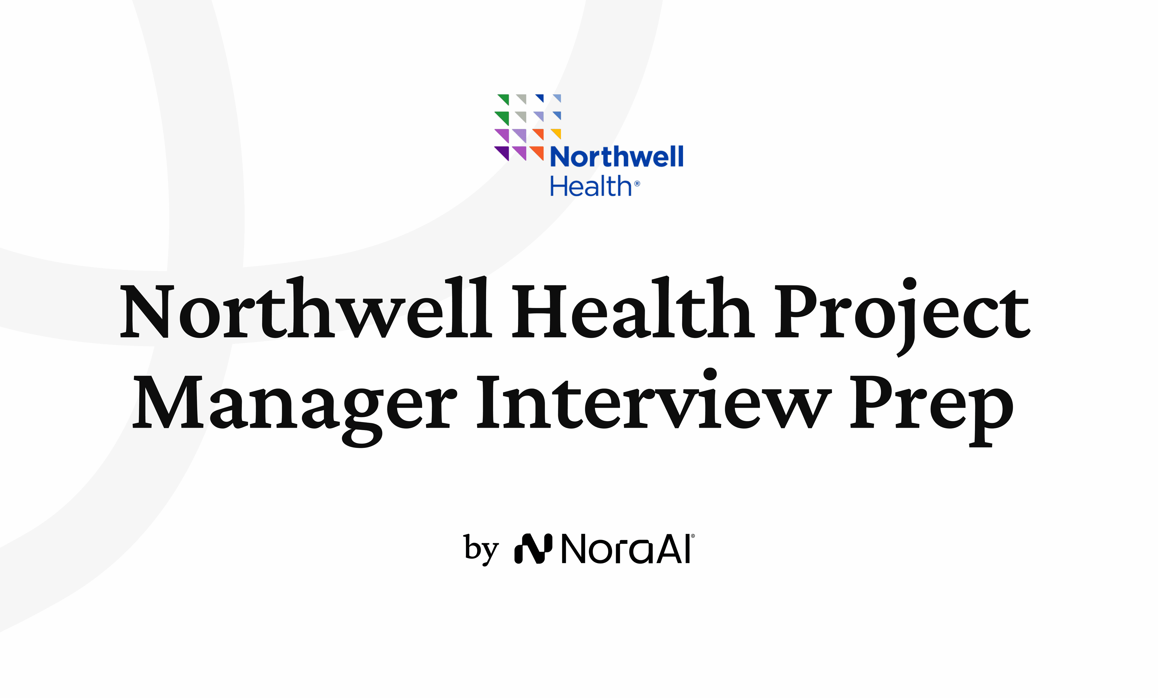 Northwell Health Project Manager Interview logo