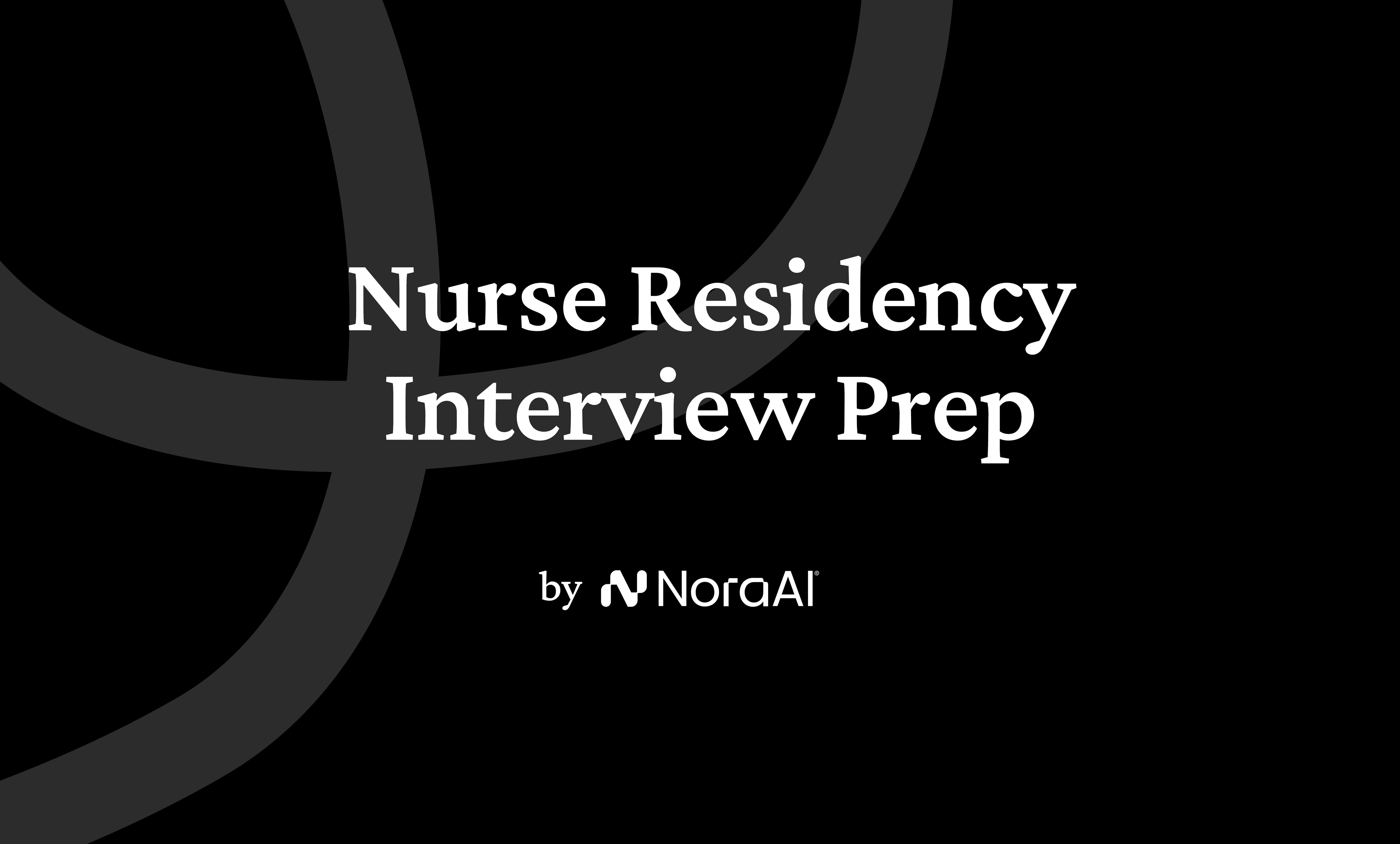 Nurse Residency Interview Prep logo