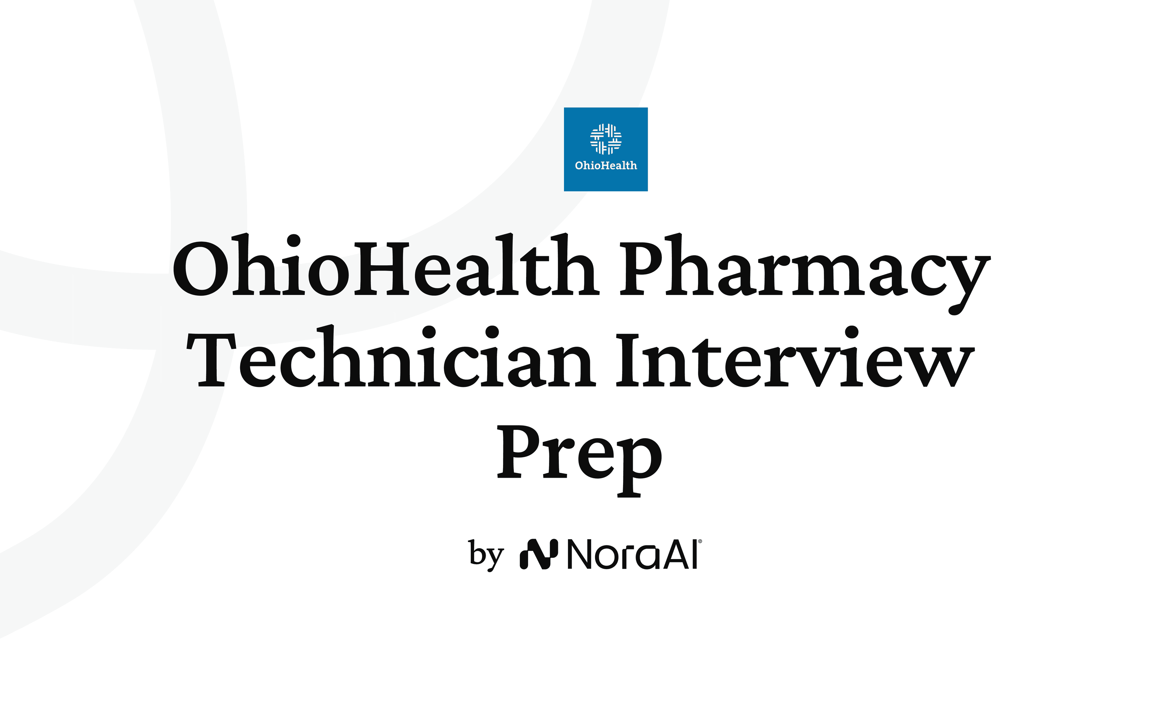 OhioHealth Pharmacy Technician Interview logo