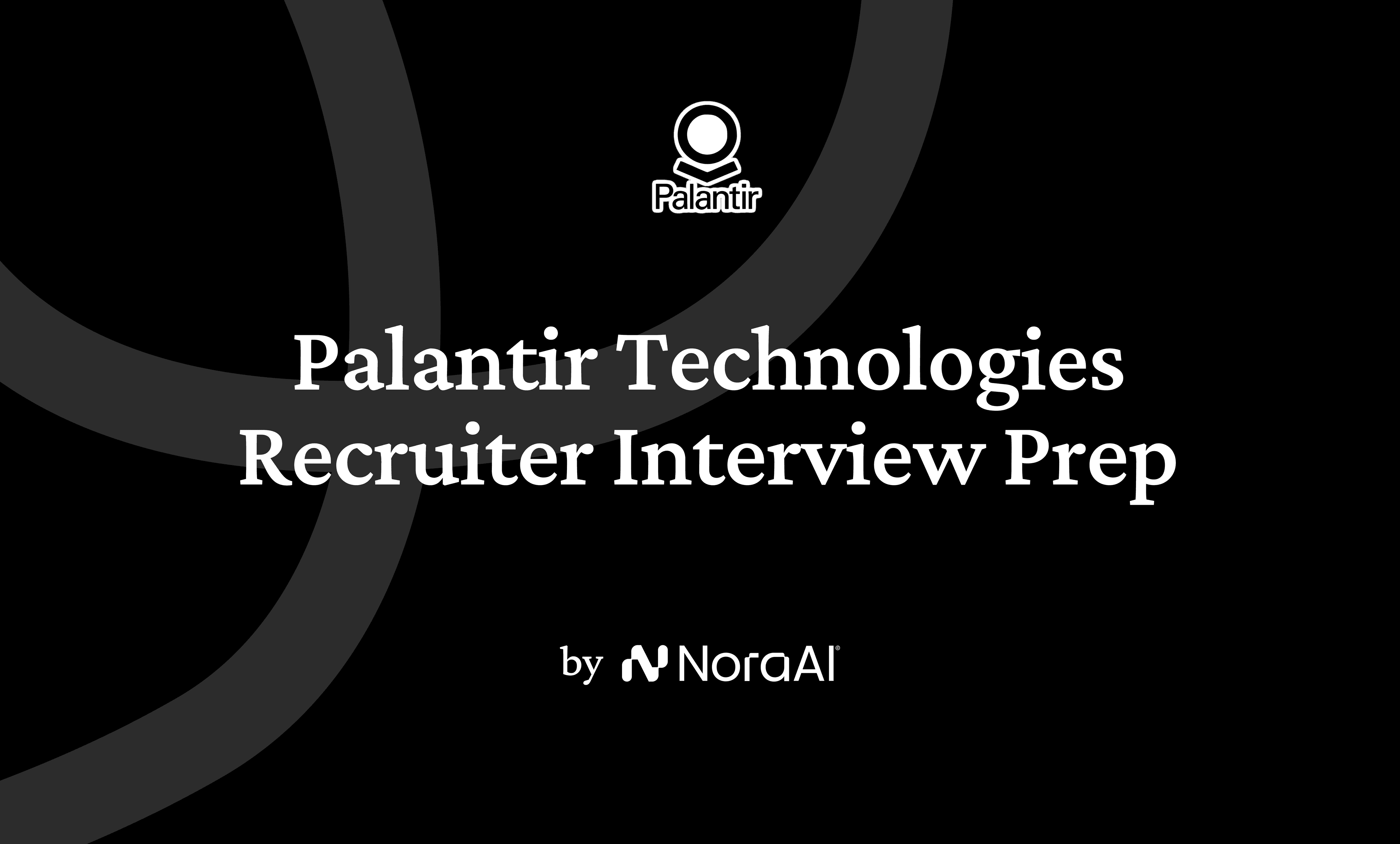 Palantir Technologies Recruiter Interview Logo