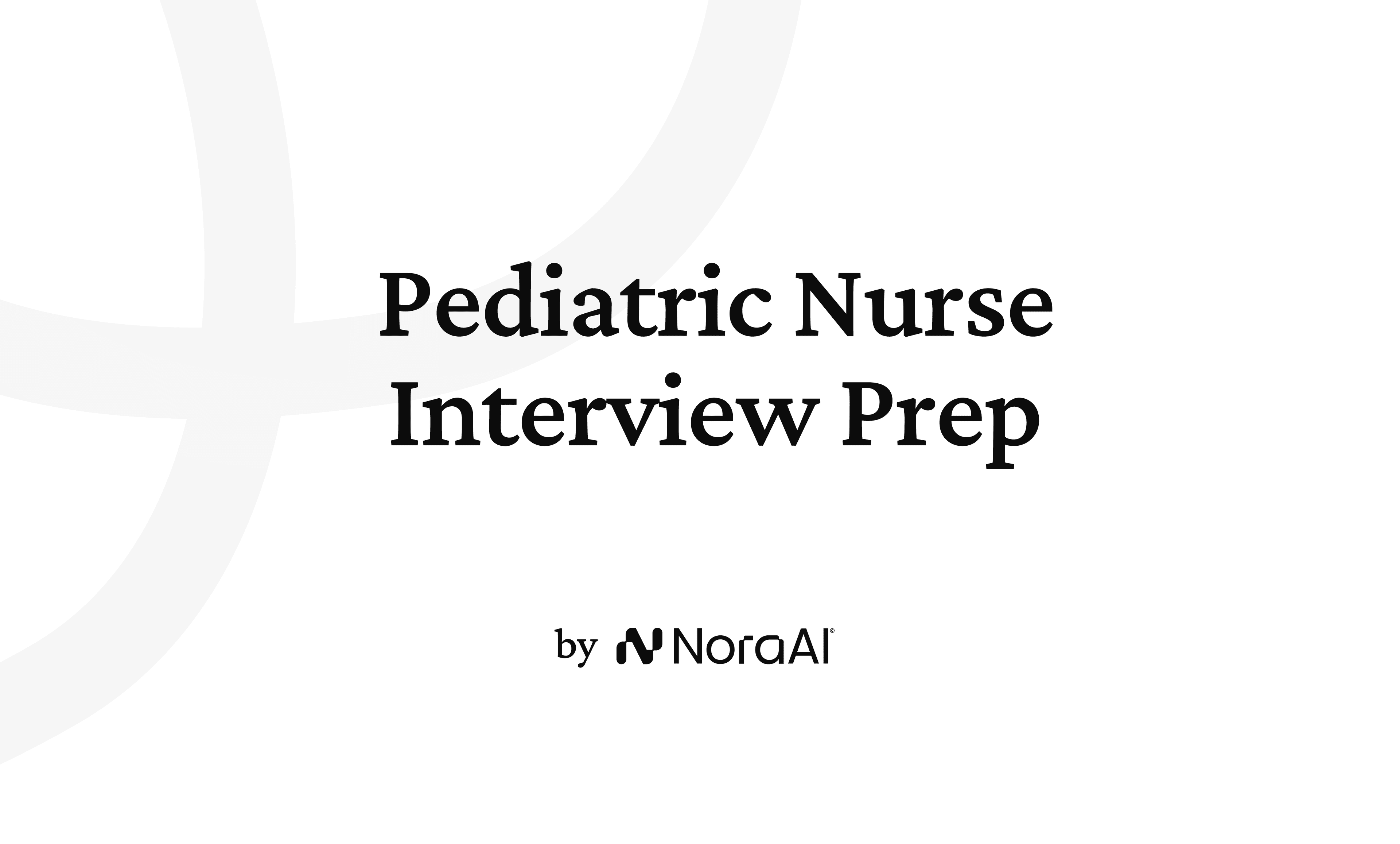 Pediatric Nurse Interview Prep logo