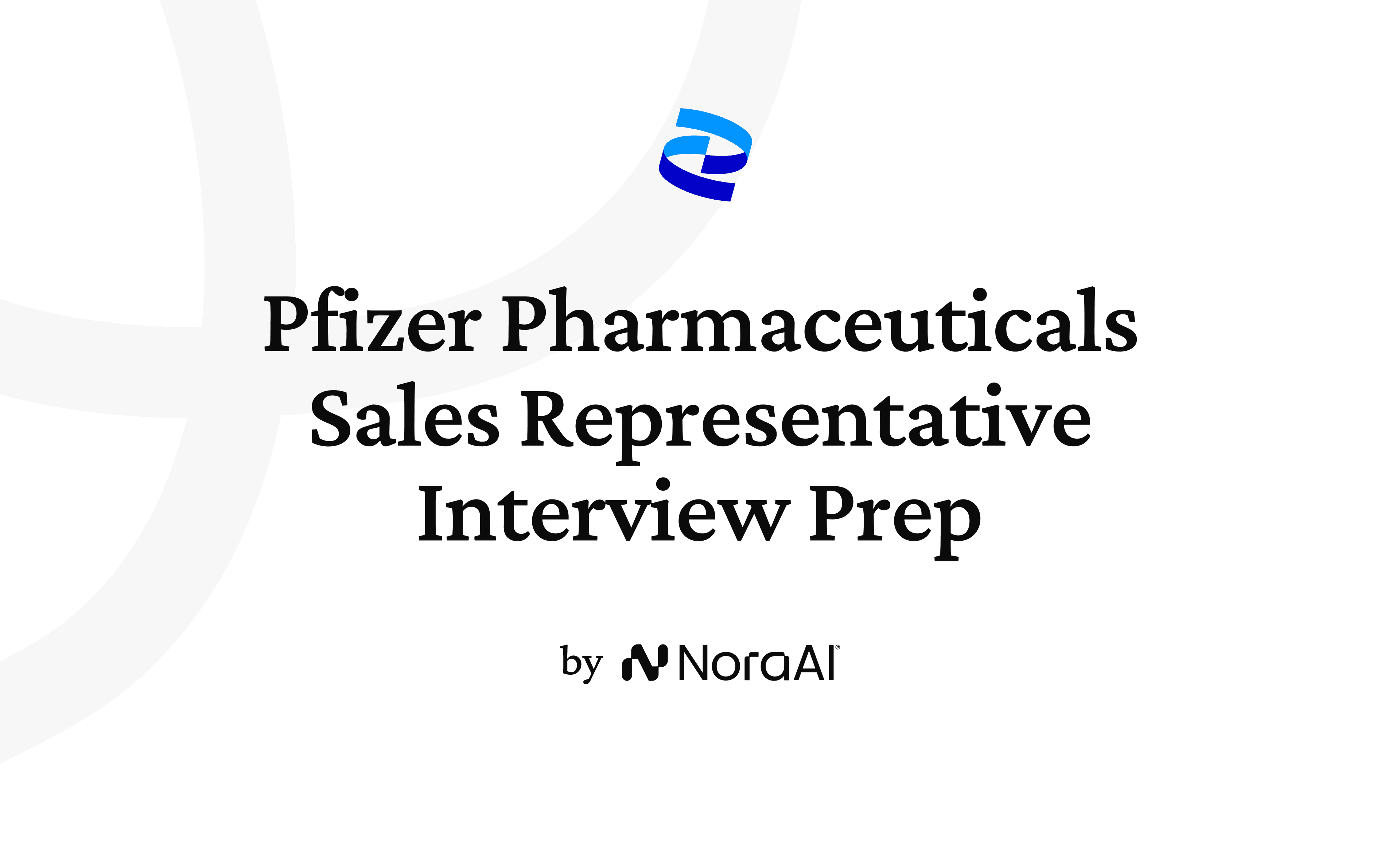 Pfizer Pharmaceuticals Sales Representative Interview logo