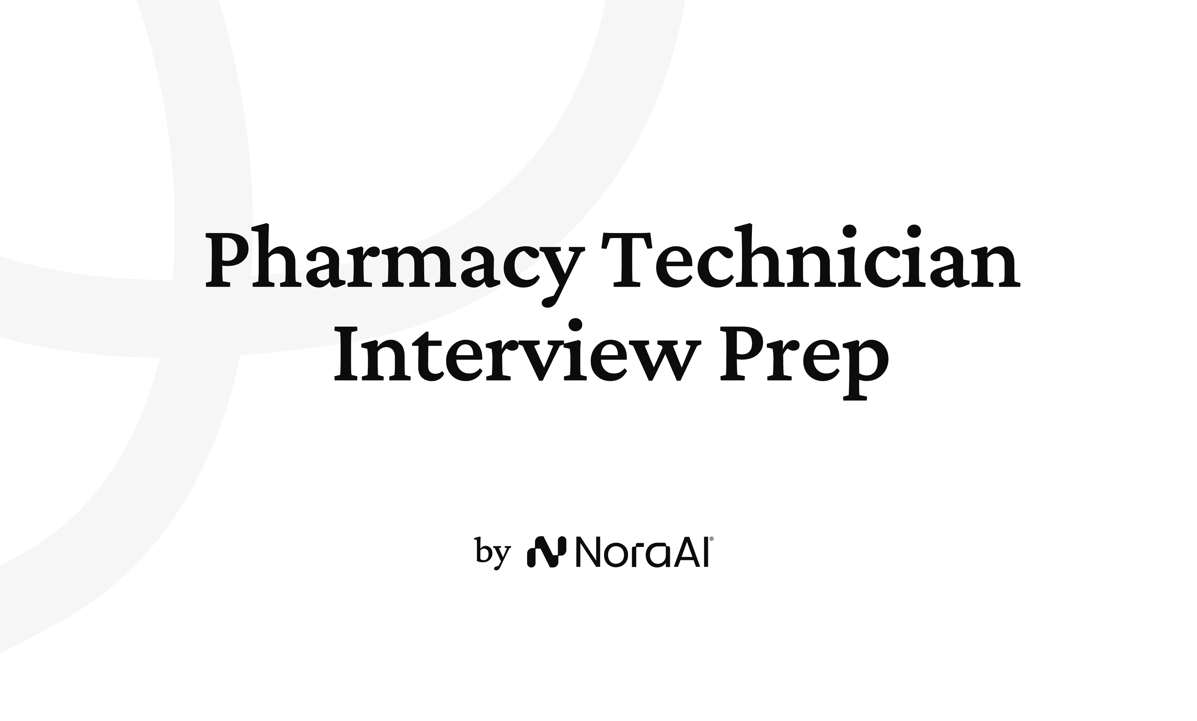 Pharmacy Technician Interview Prep logo