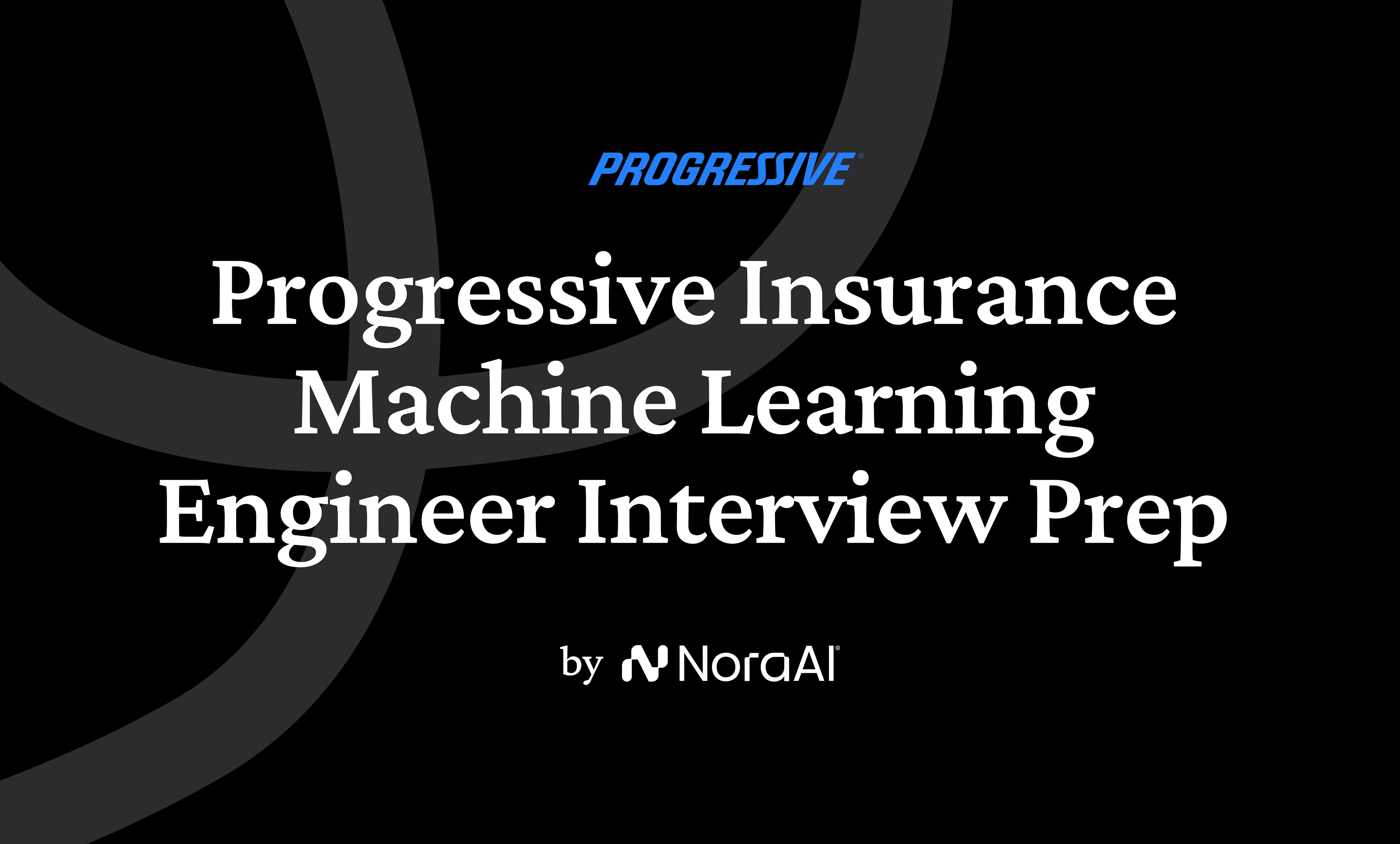 Progressive Insurance Machine Learning Engineer Interview Logo
