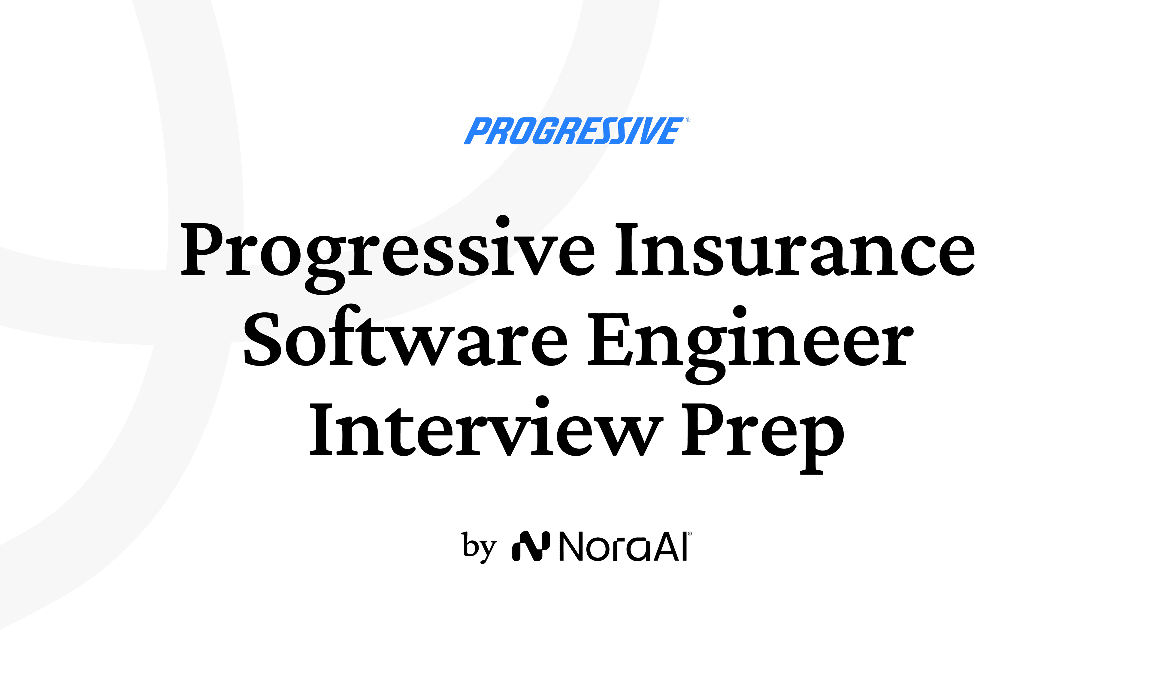 Progressive Insurance Software Engineer Interview Logo