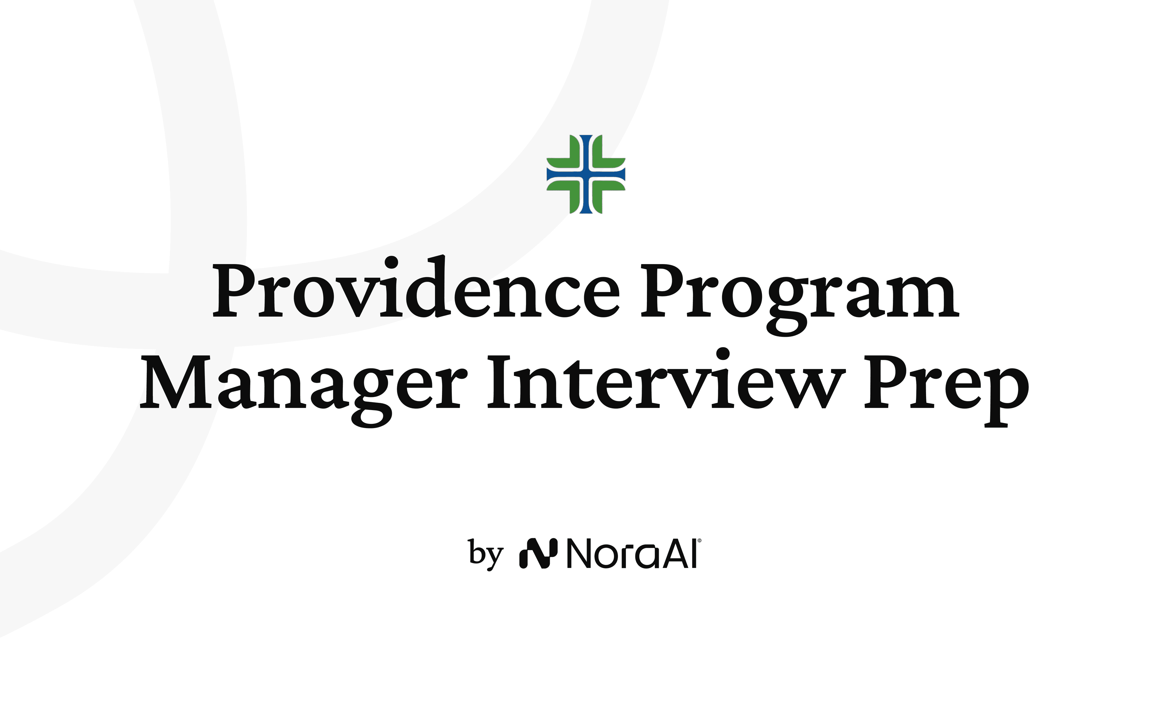 Providence Program Manager Interview logo