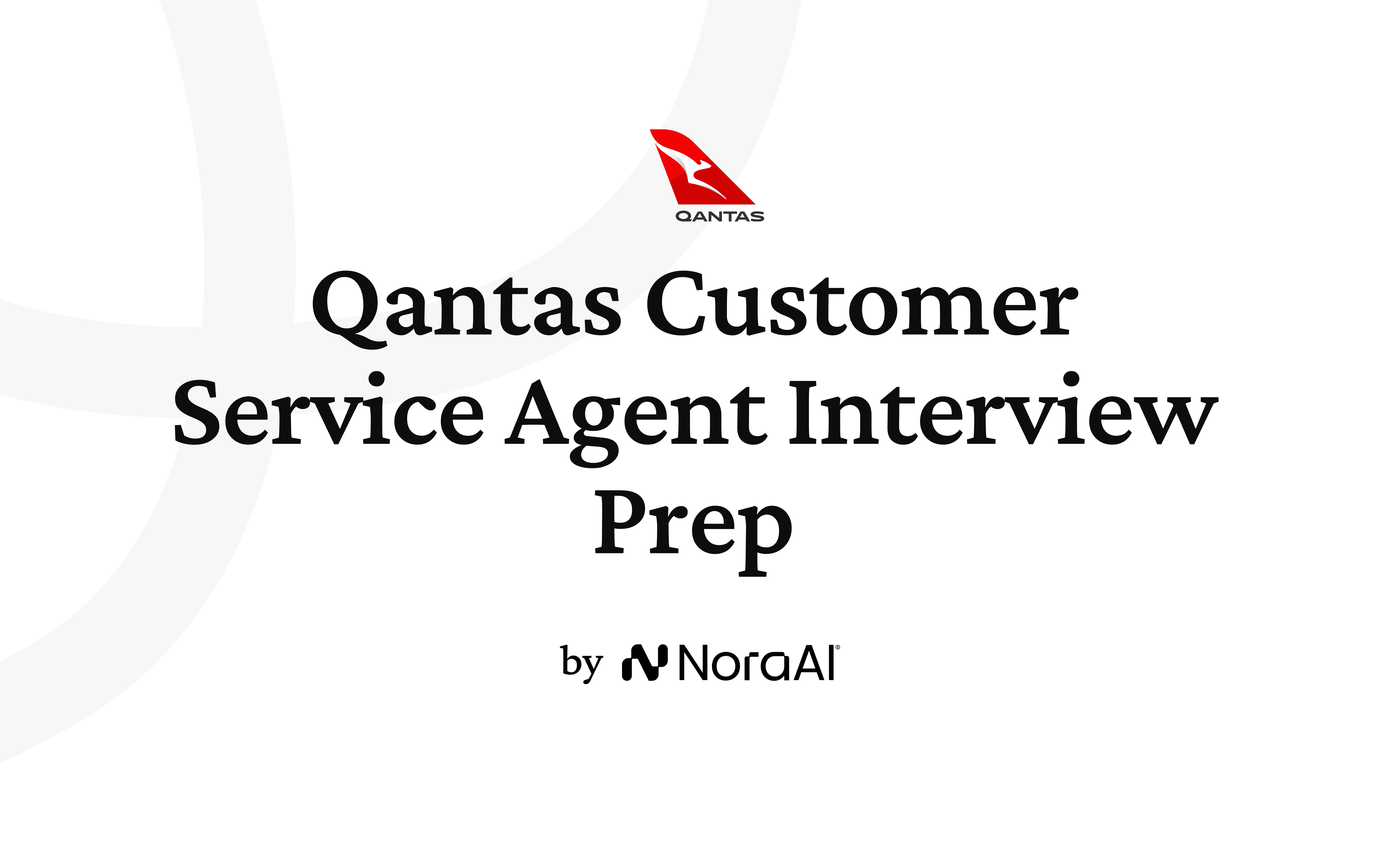 Qantas Customer Service Agent Interview logo
