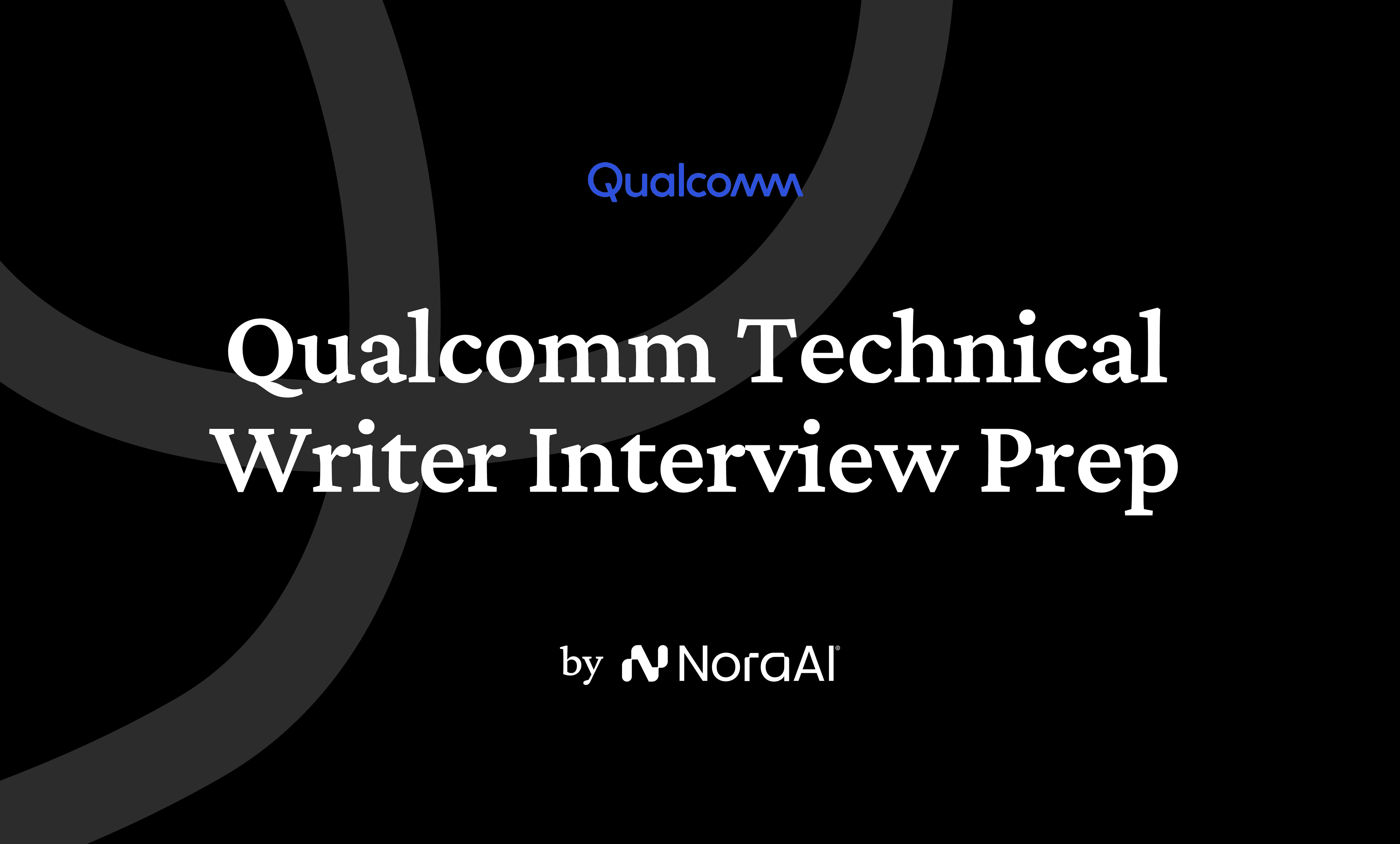 Qualcomm Technical Writer Interview Prep logo