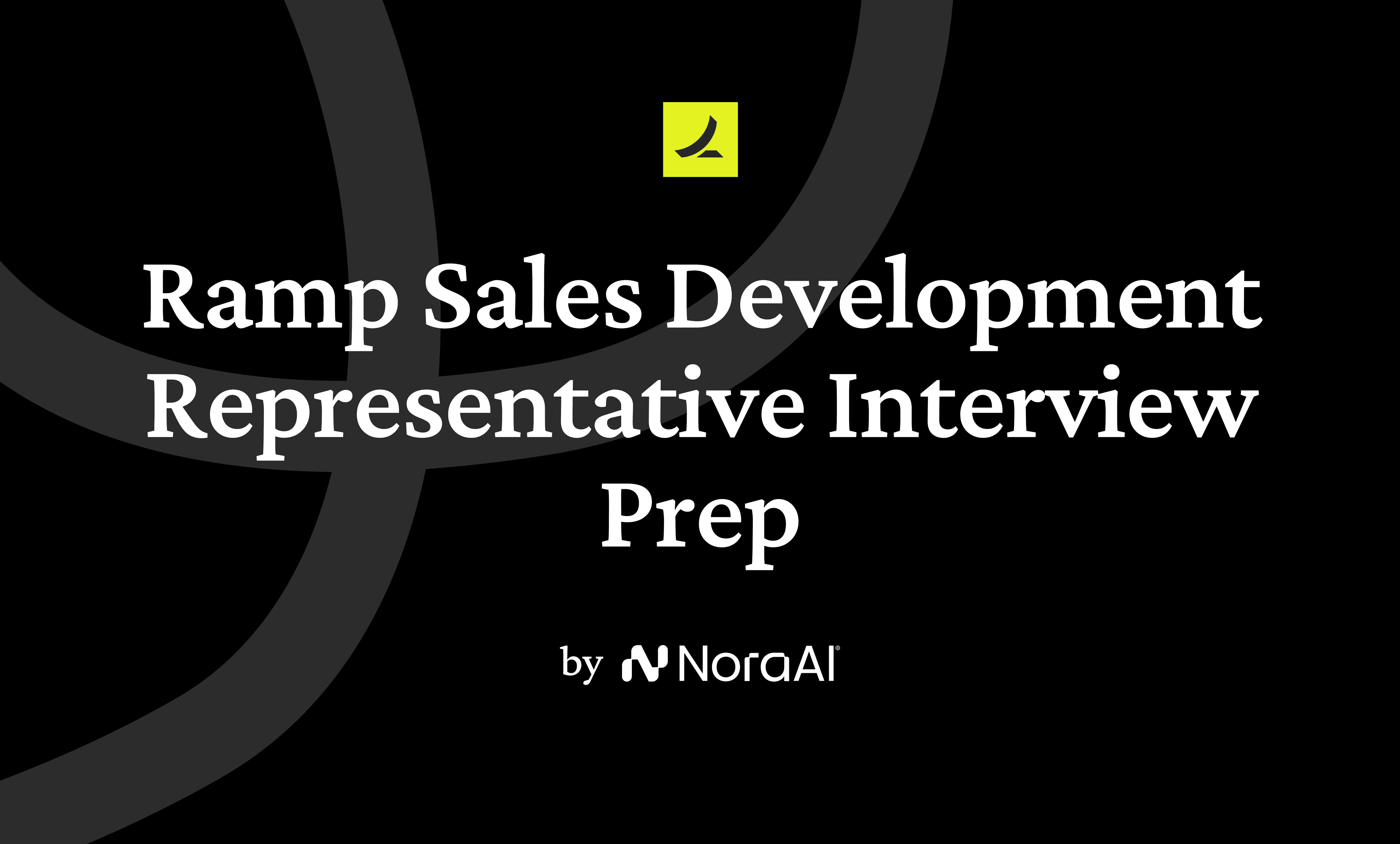 Ramp Sales Development Representative Interview Logo