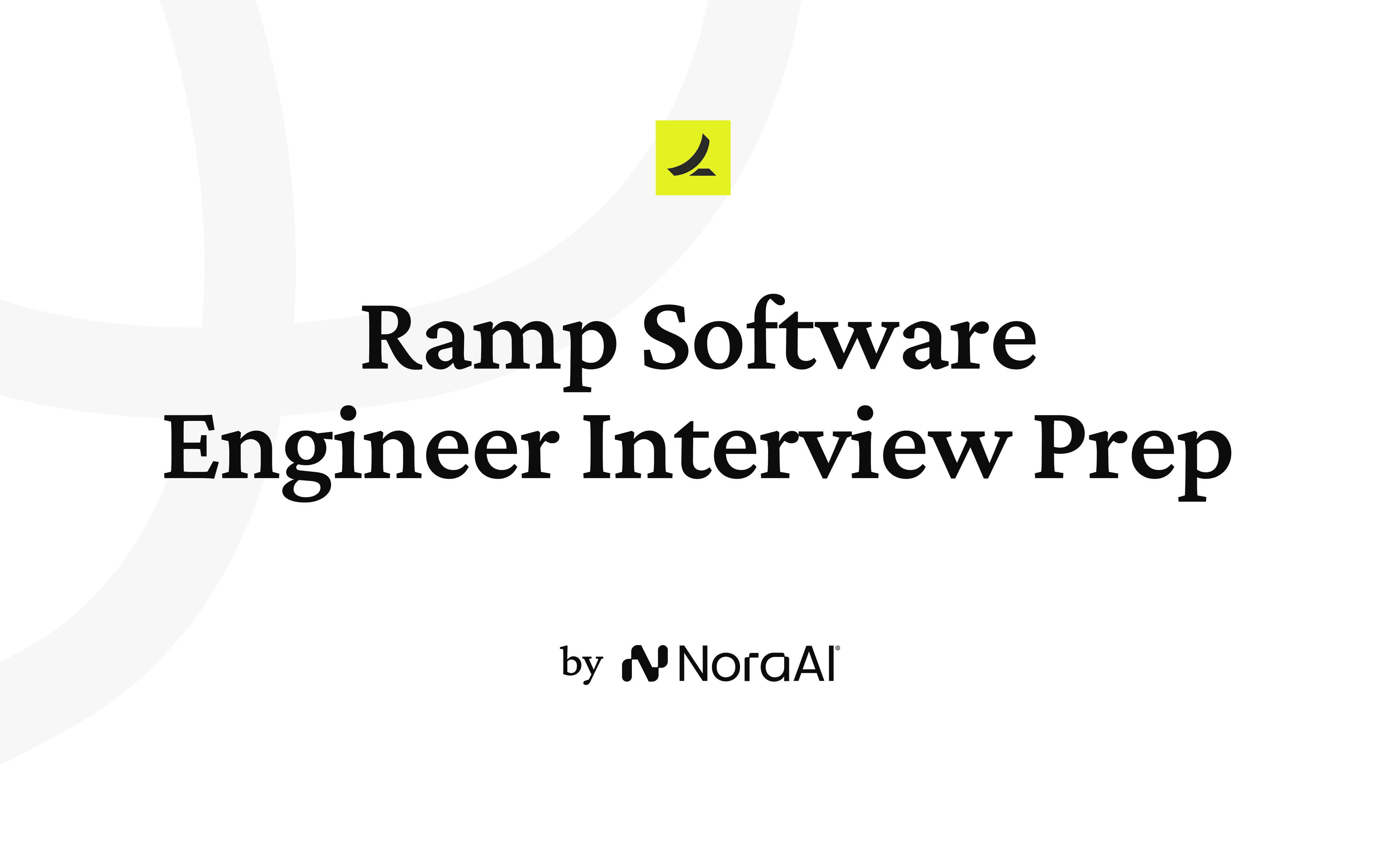 Ramp Software Engineer Interview logo