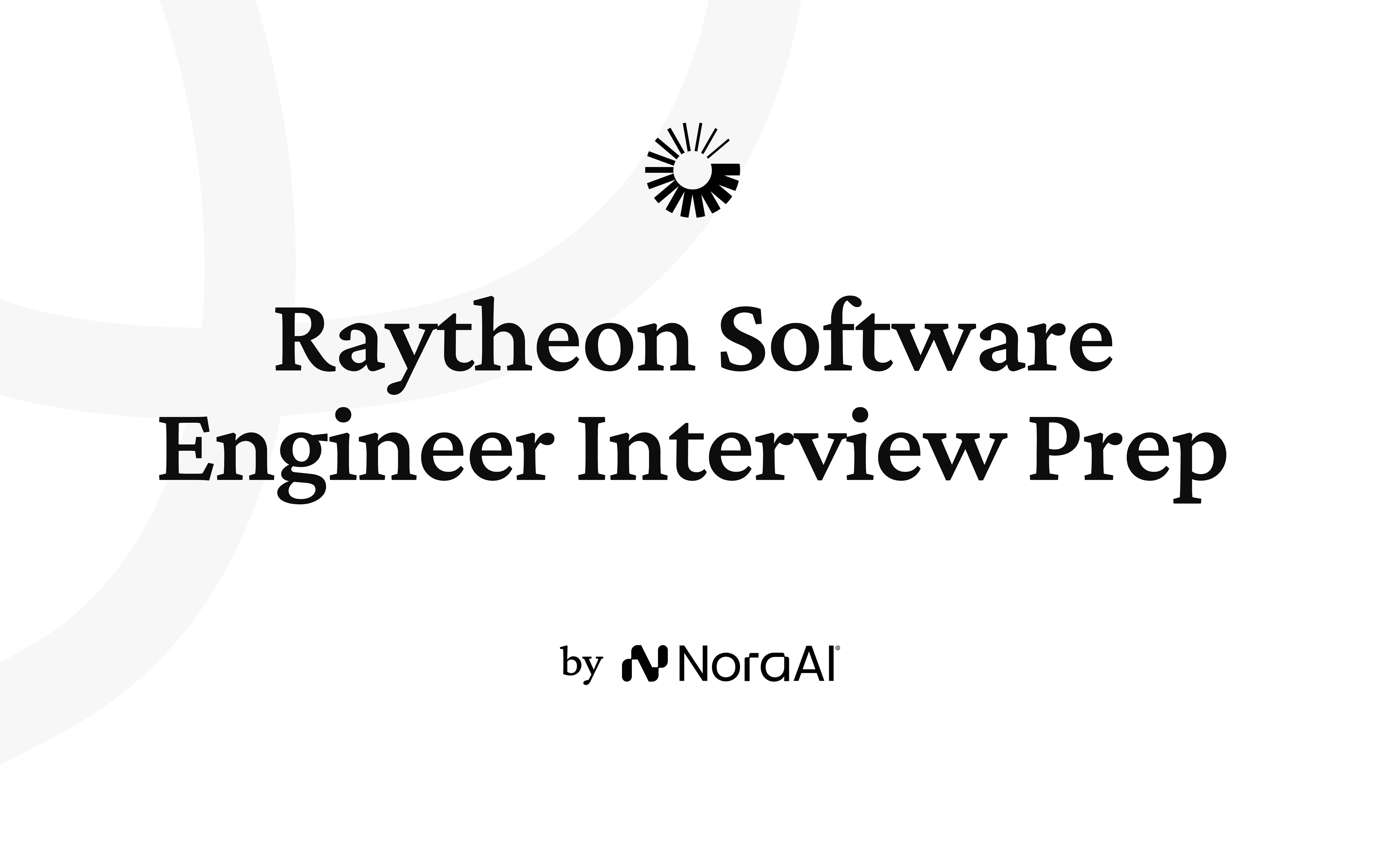 Raytheon Software Engineer Interview logo