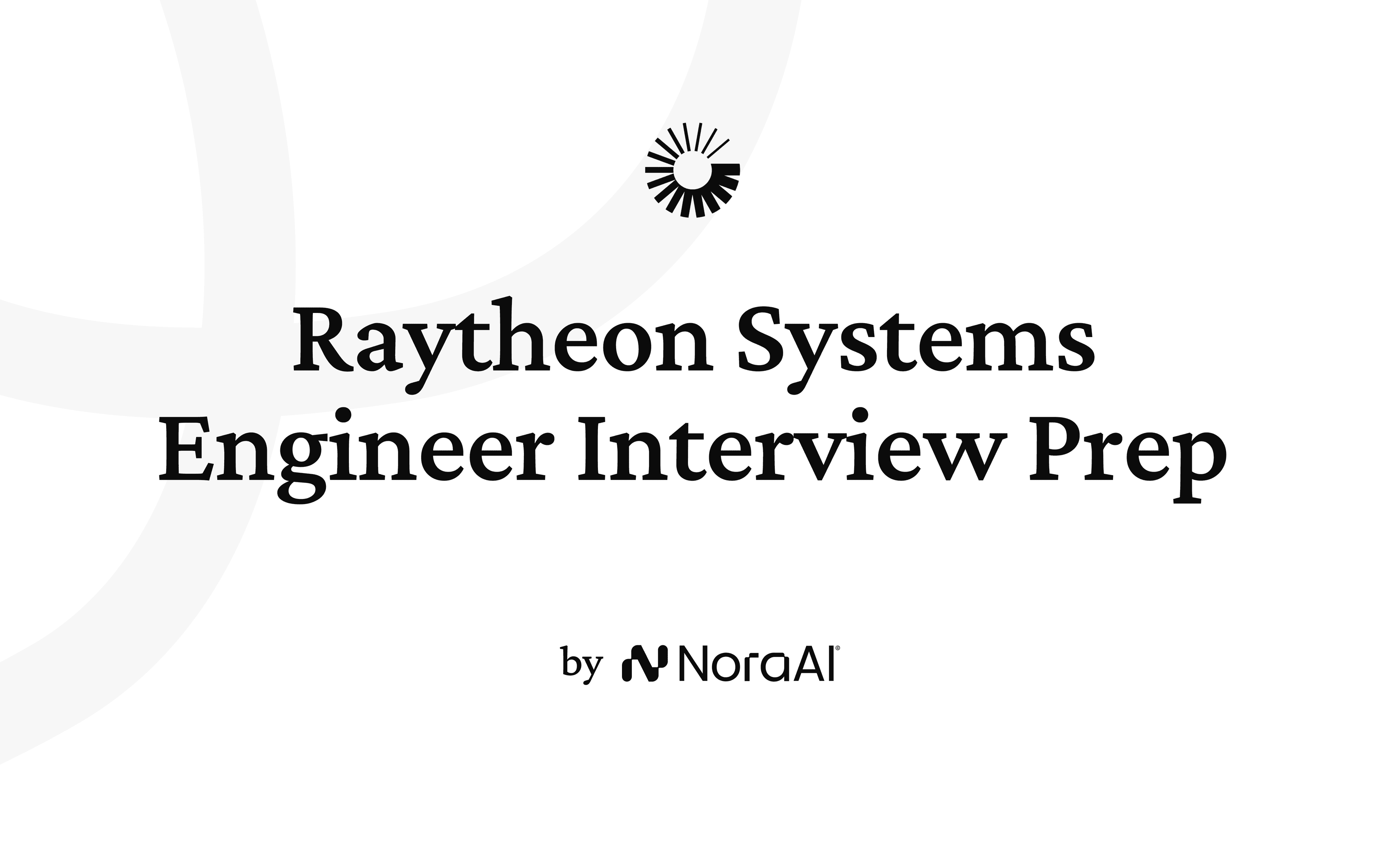 Raytheon Systems Engineer Interview logo
