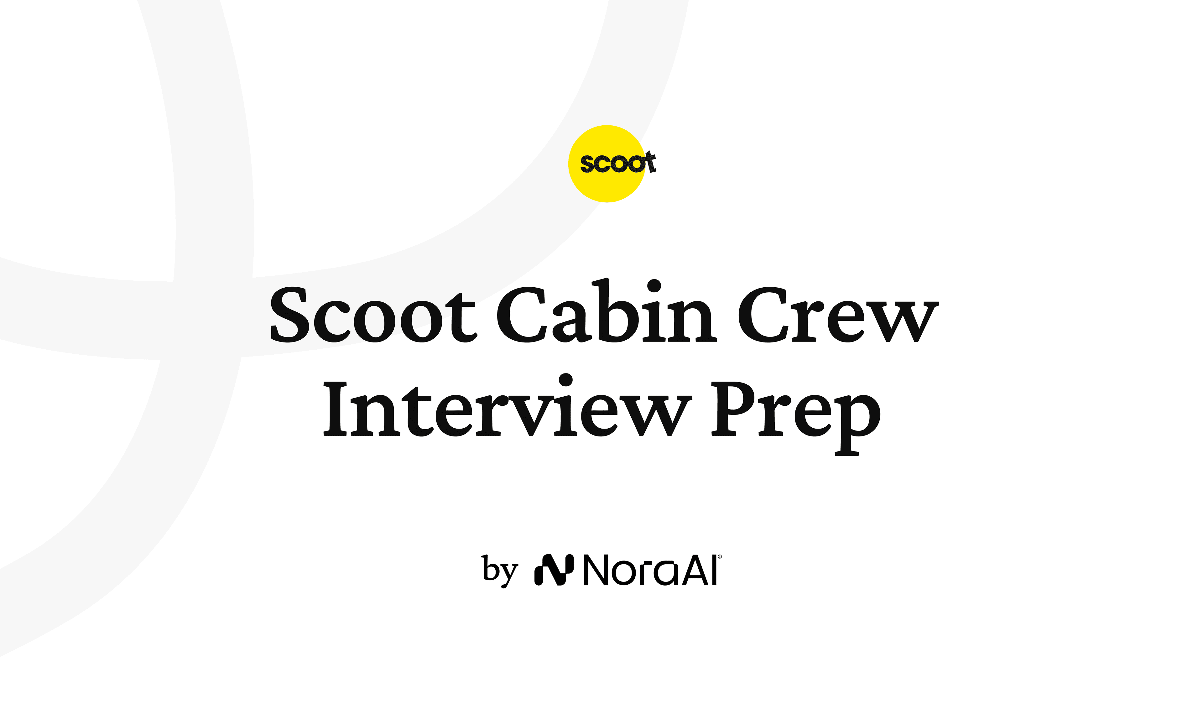 Scoot Cabin Crew Interview logo