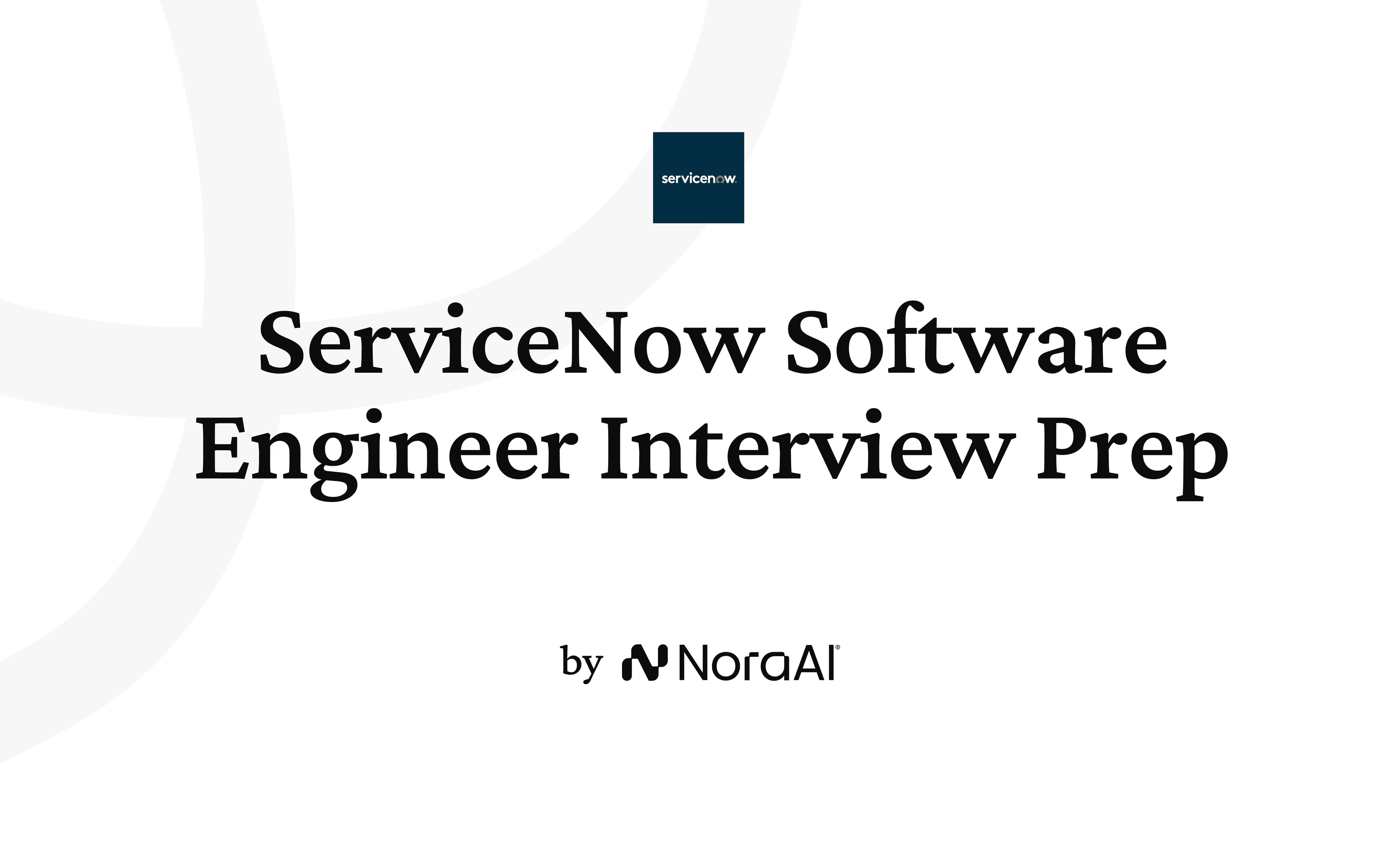 ServiceNow Software Engineer Interview logo