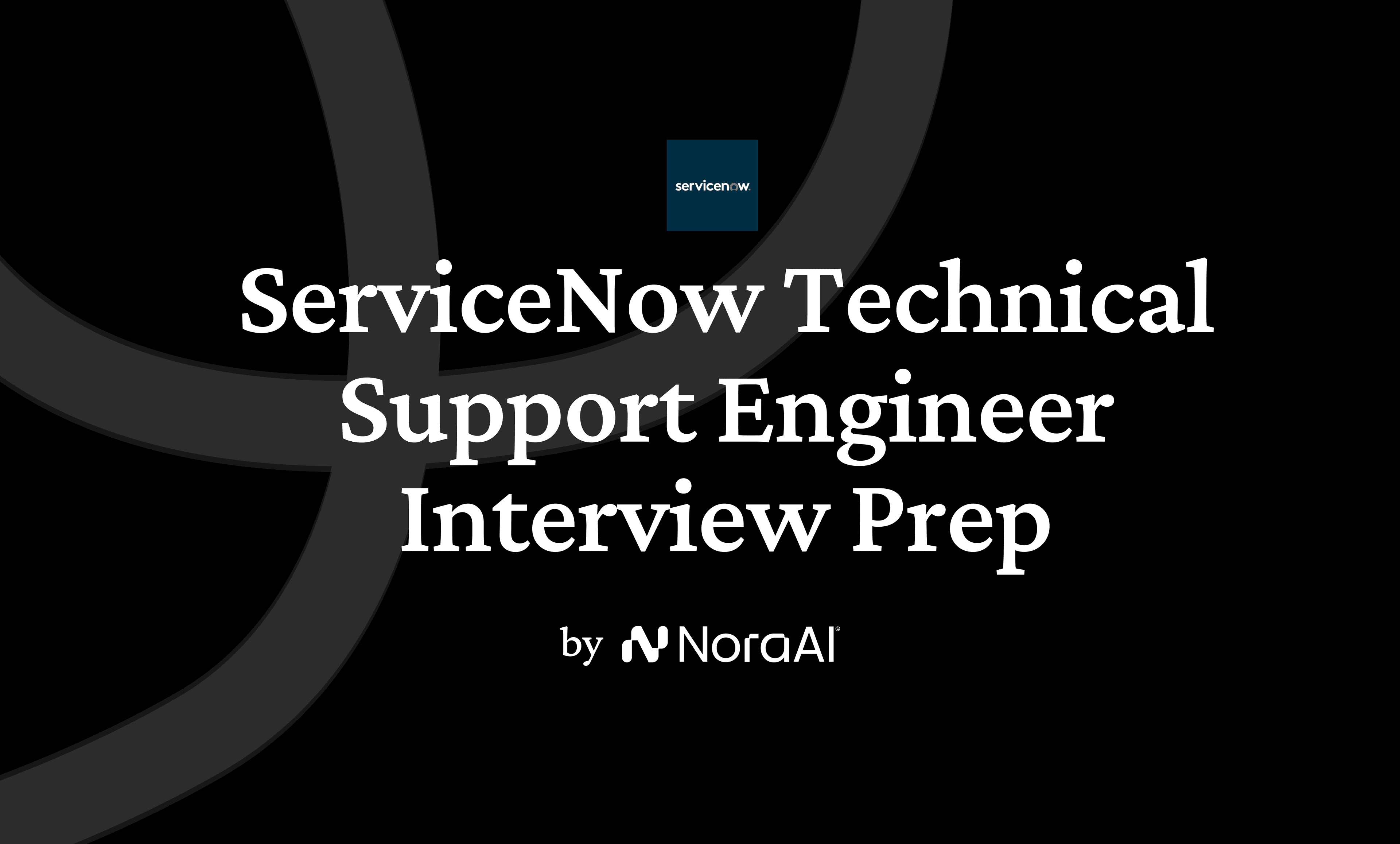 ServiceNow Technical Support Engineer Interview logo
