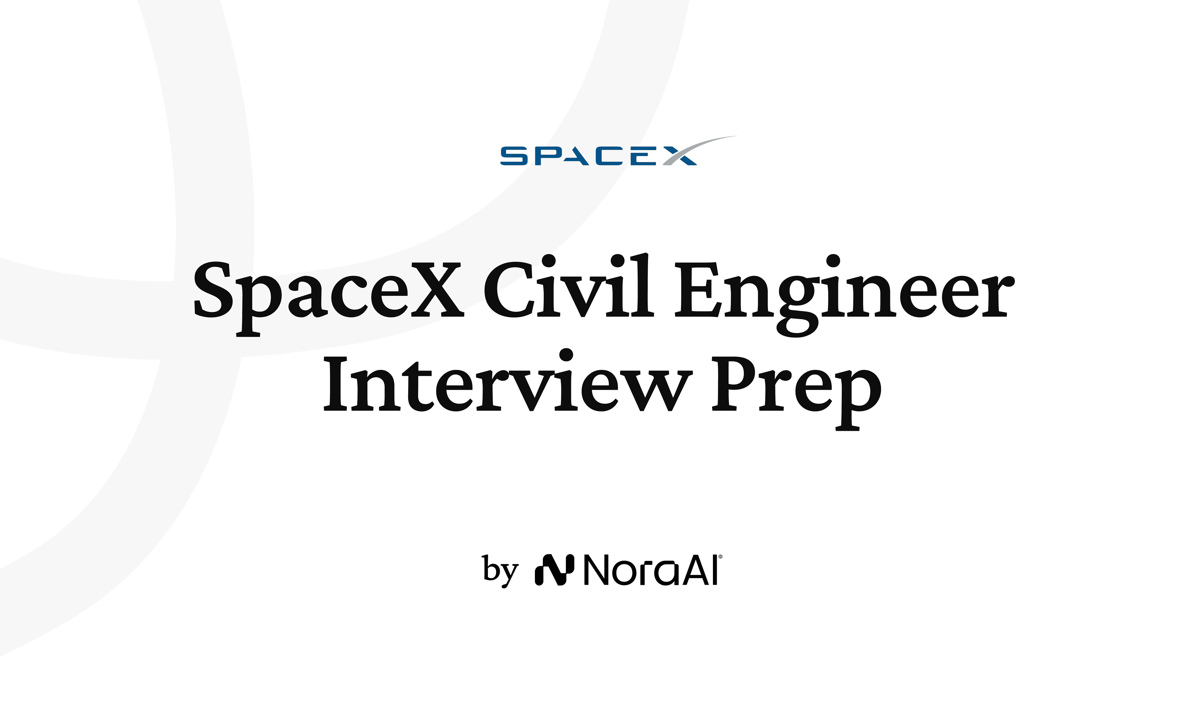 SpaceX Civil Engineer Interview logo