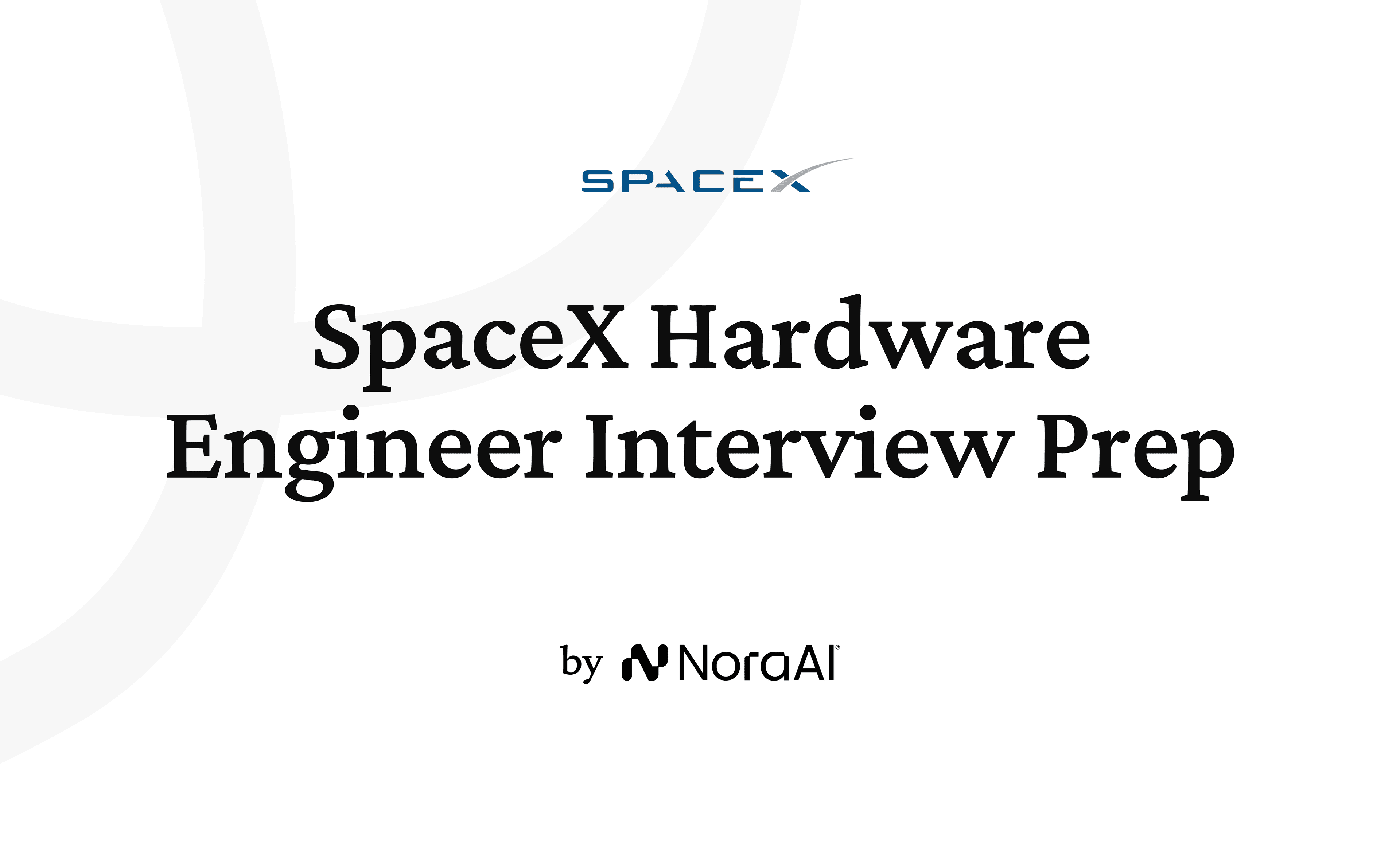 SpaceX Hardware Engineer Interview logo