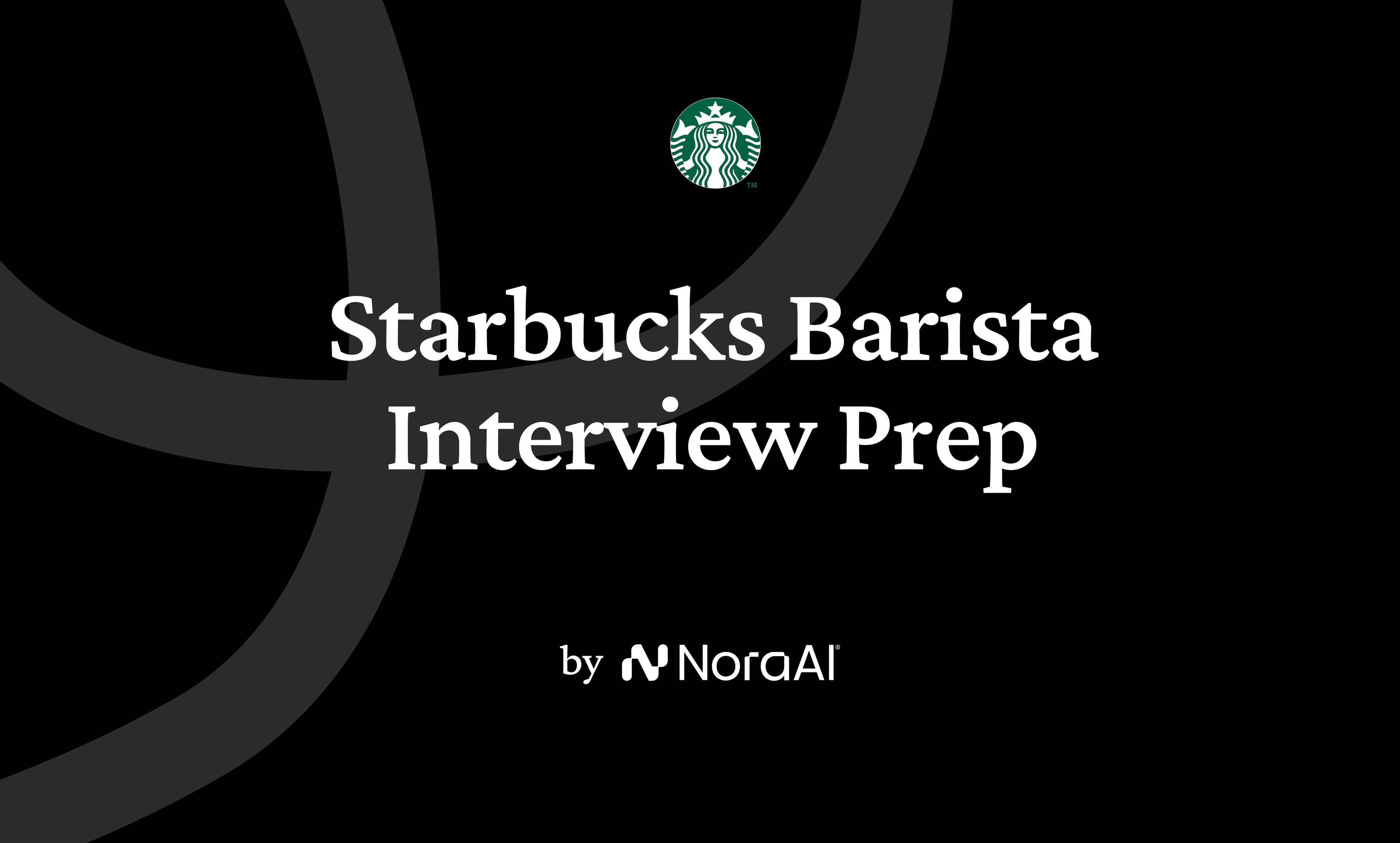 Starbucks Barista Interview Logo