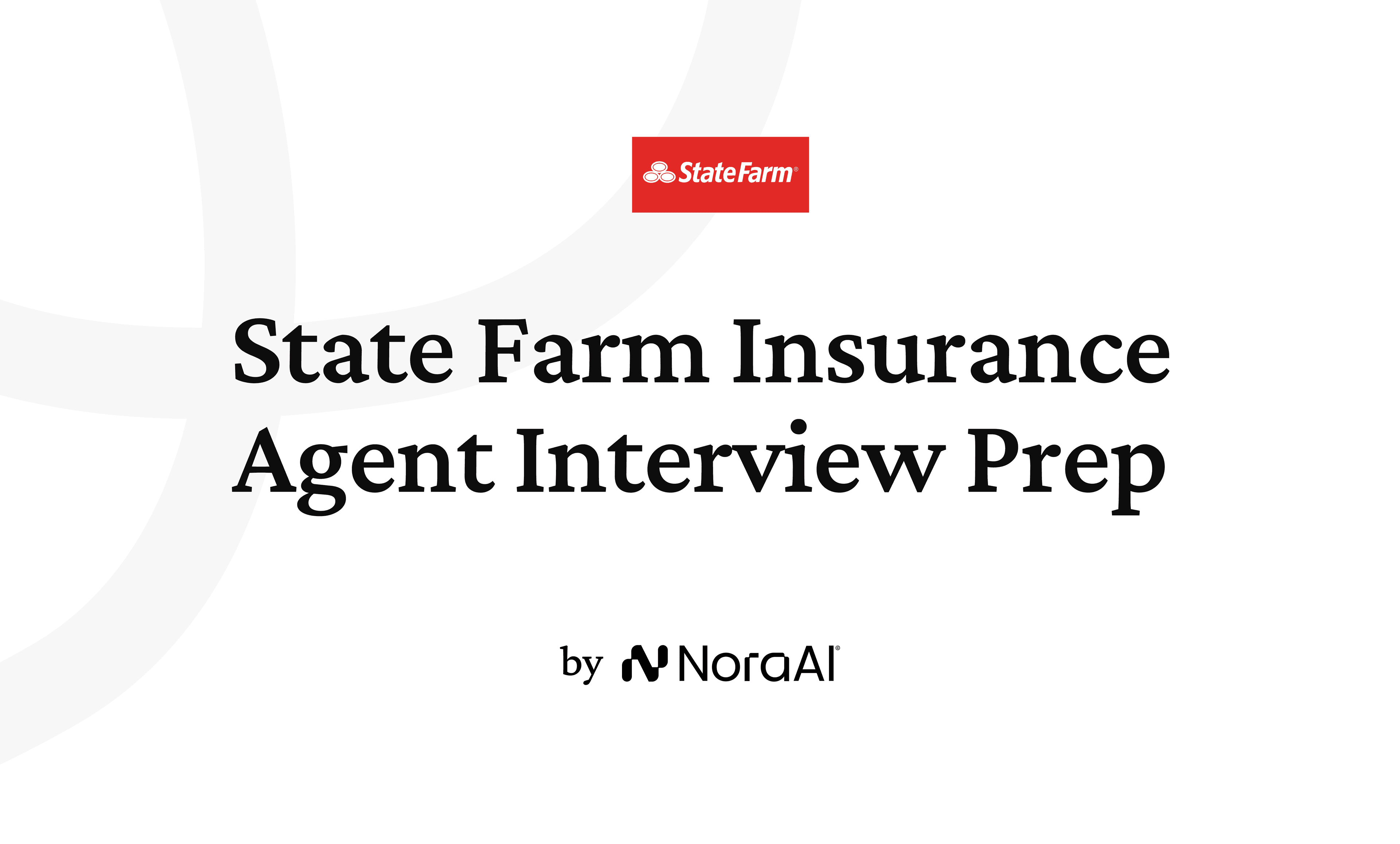 State Farm Insurance Agent Interview logo