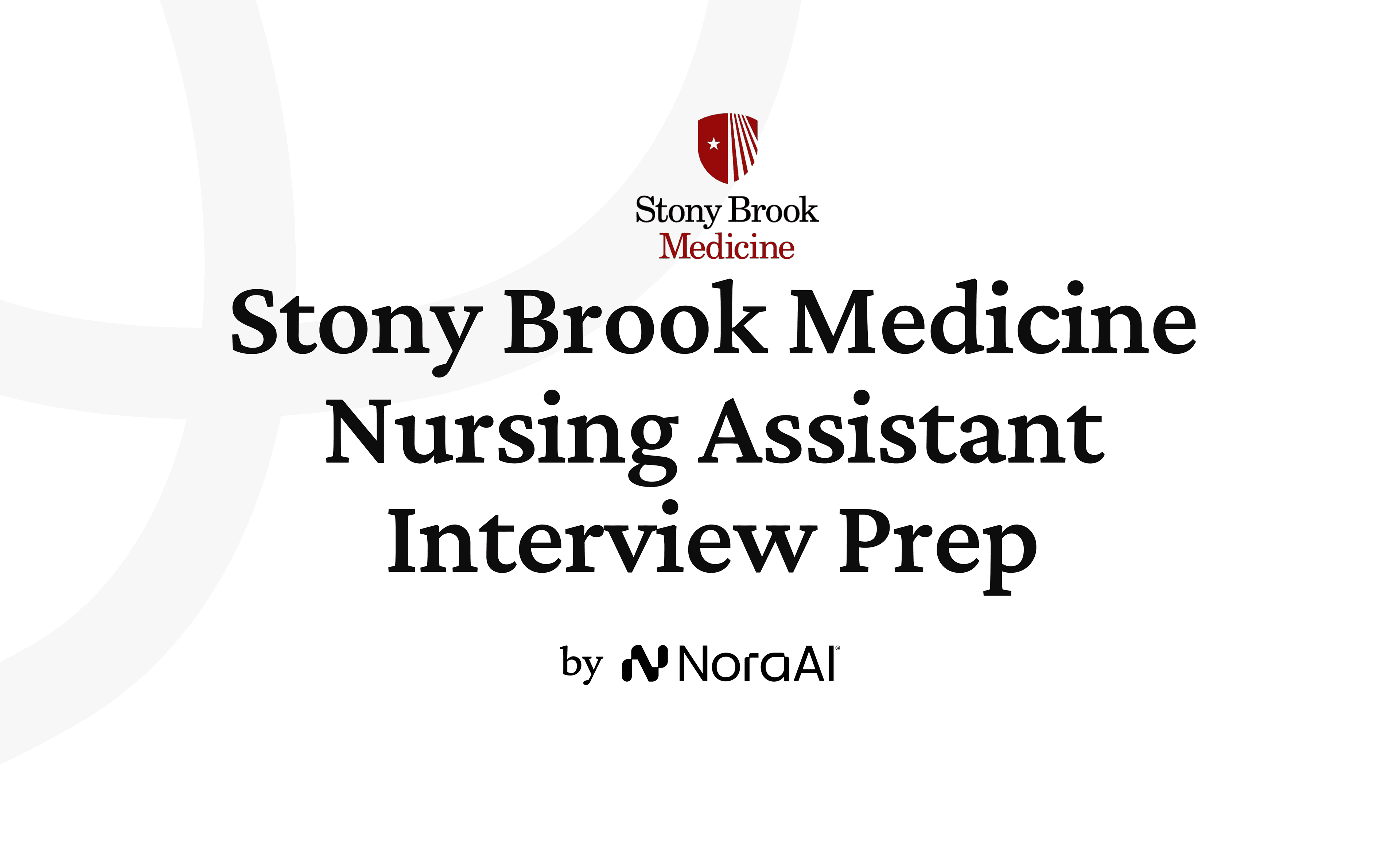 Stony Brook Medicine Nursing Assistant Interview logo