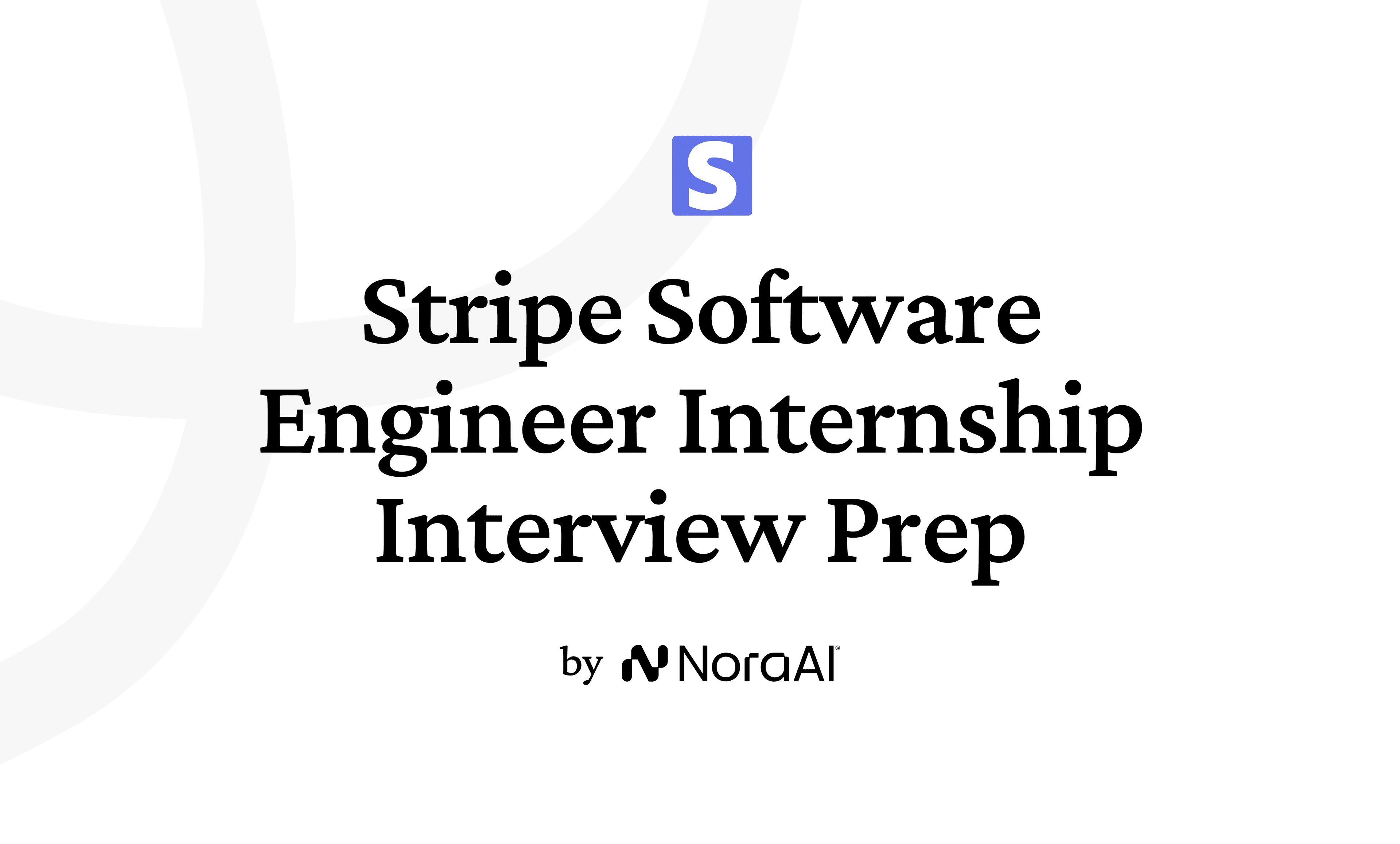 Stripe Software Engineer Internship Interview Logo