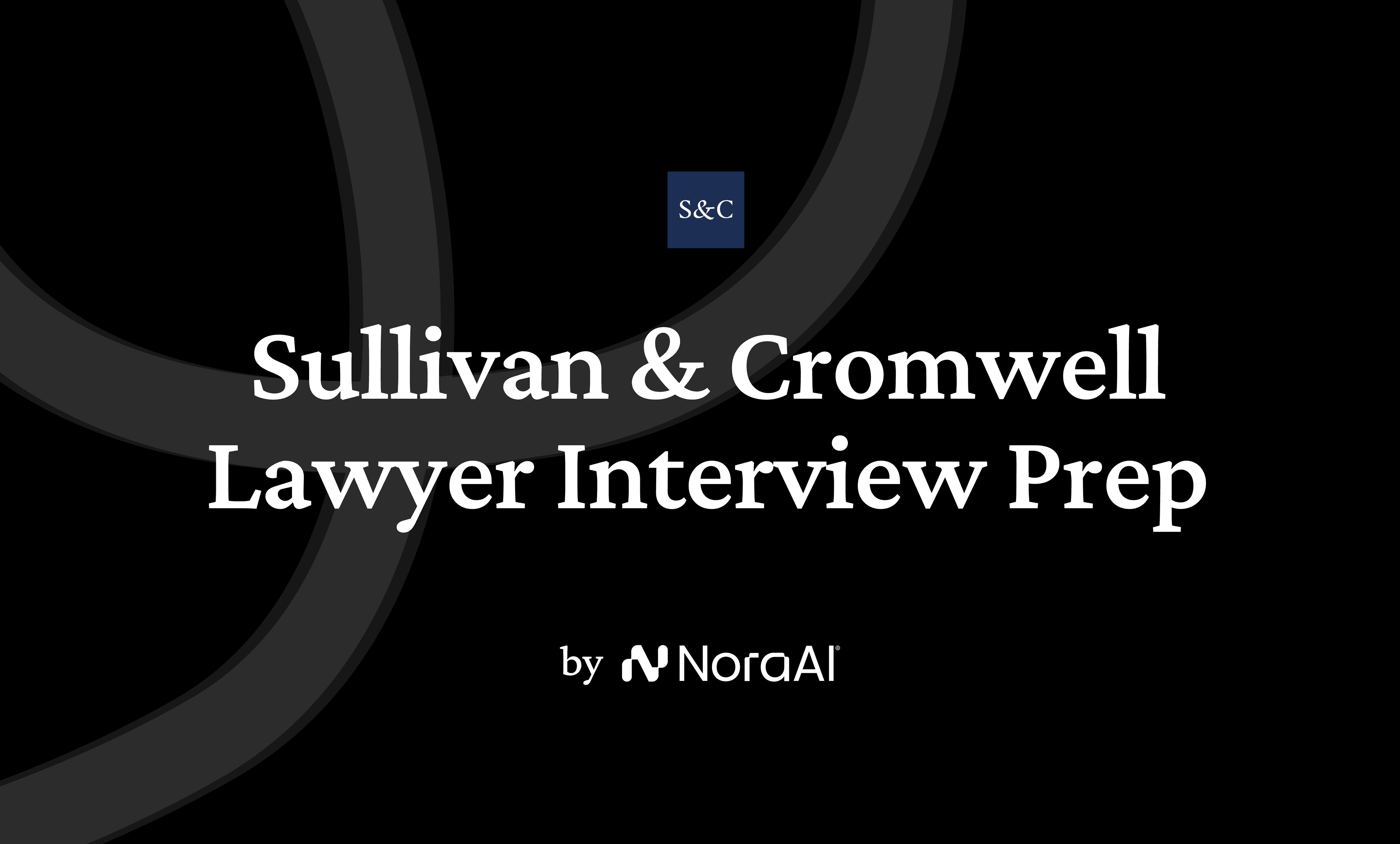 Sullivan & Cromwell Lawyer Interview Prep logo
